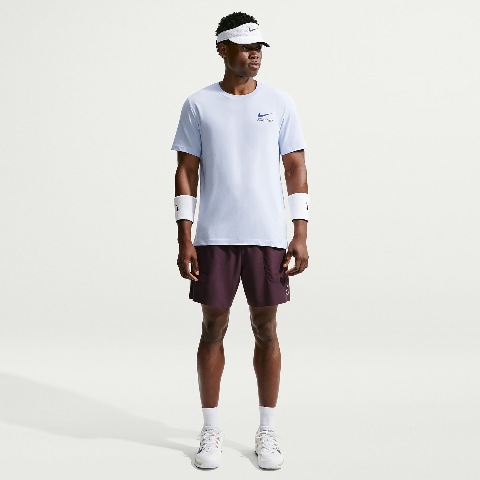 Nike Court Dri-Fit Koszulka Mężczyźni - liliowy