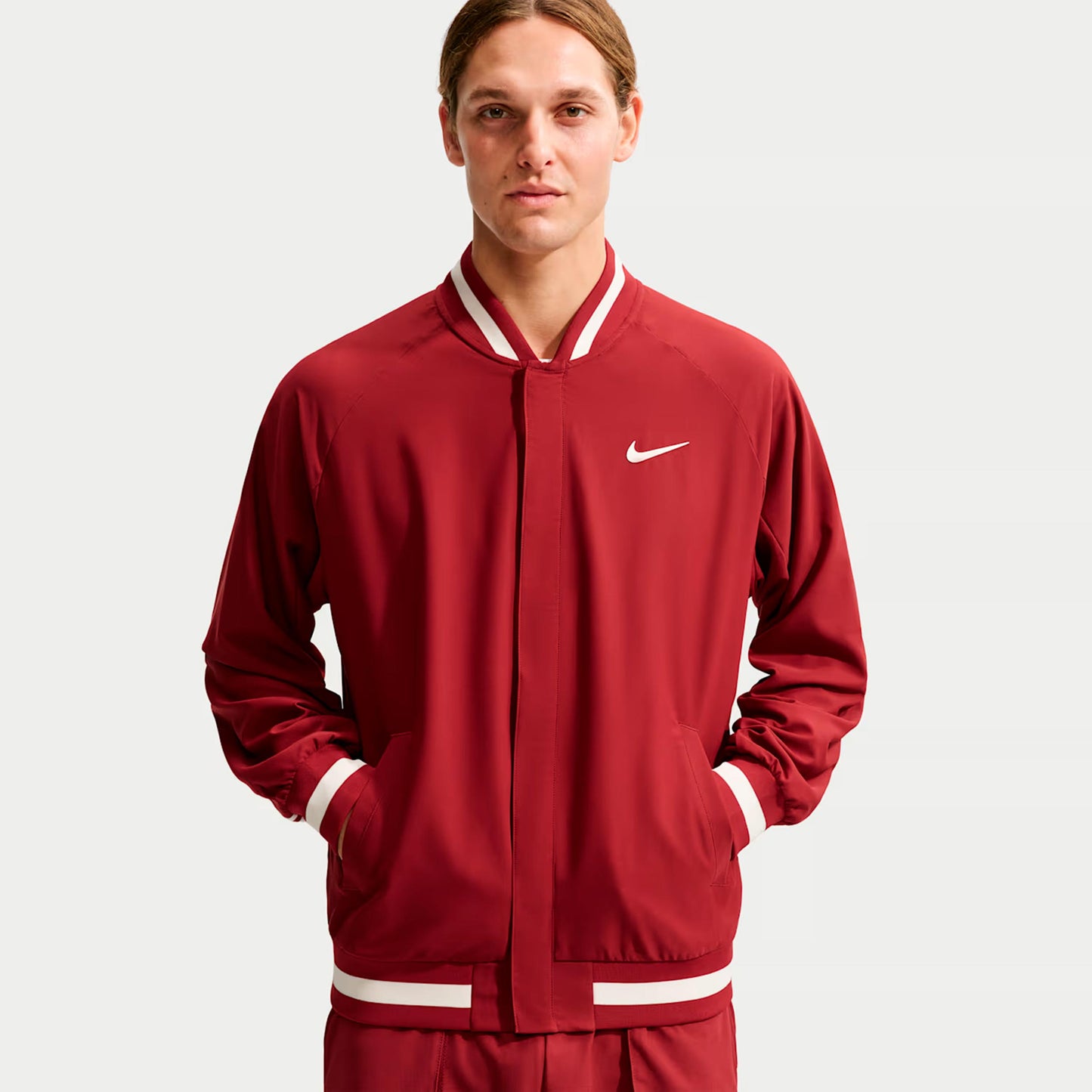 Nike Jannik Sinner Court Slam Kurtka treningowa Mężczyźni - czerwony, krem
