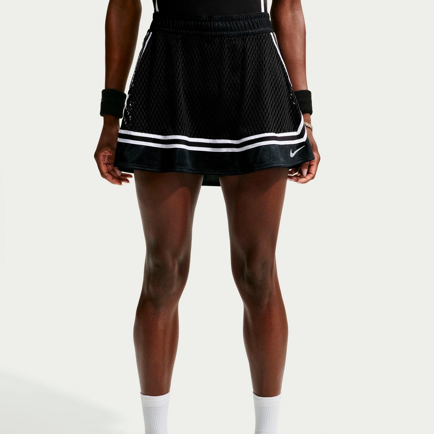 Nike Court Slam Spódnica Kobiety - czarny, biały