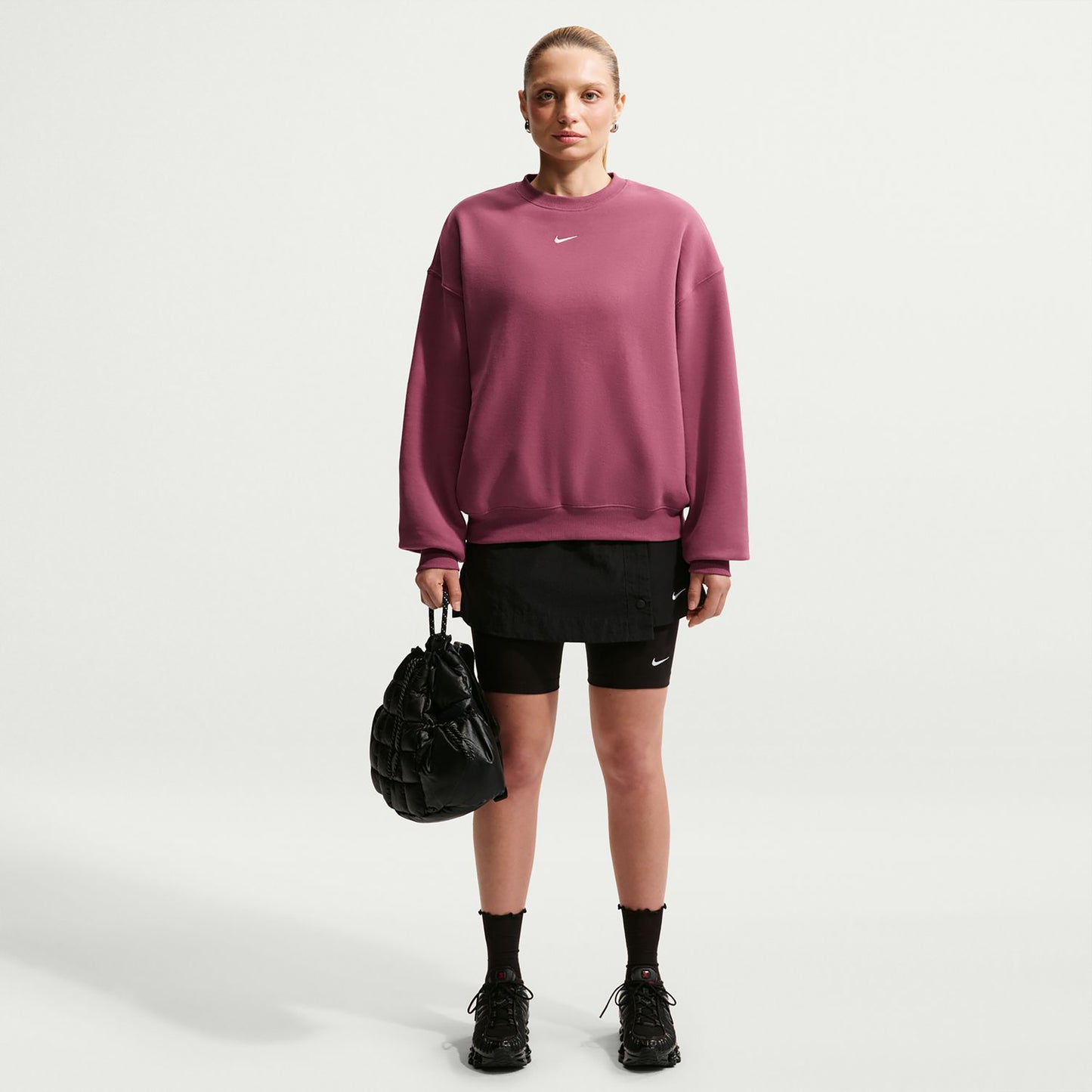 Nike Studio Fleece Bluza Kobiety - fiolet