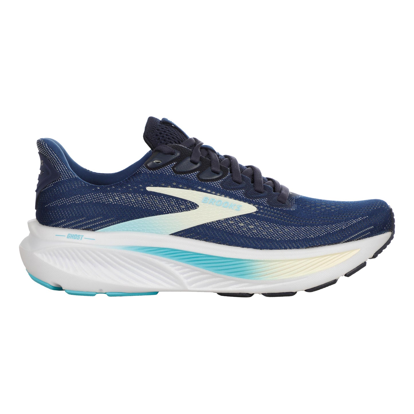 Brooks Ghost 17 But neutralny Kobiety - ciemnoniebieski, turkus