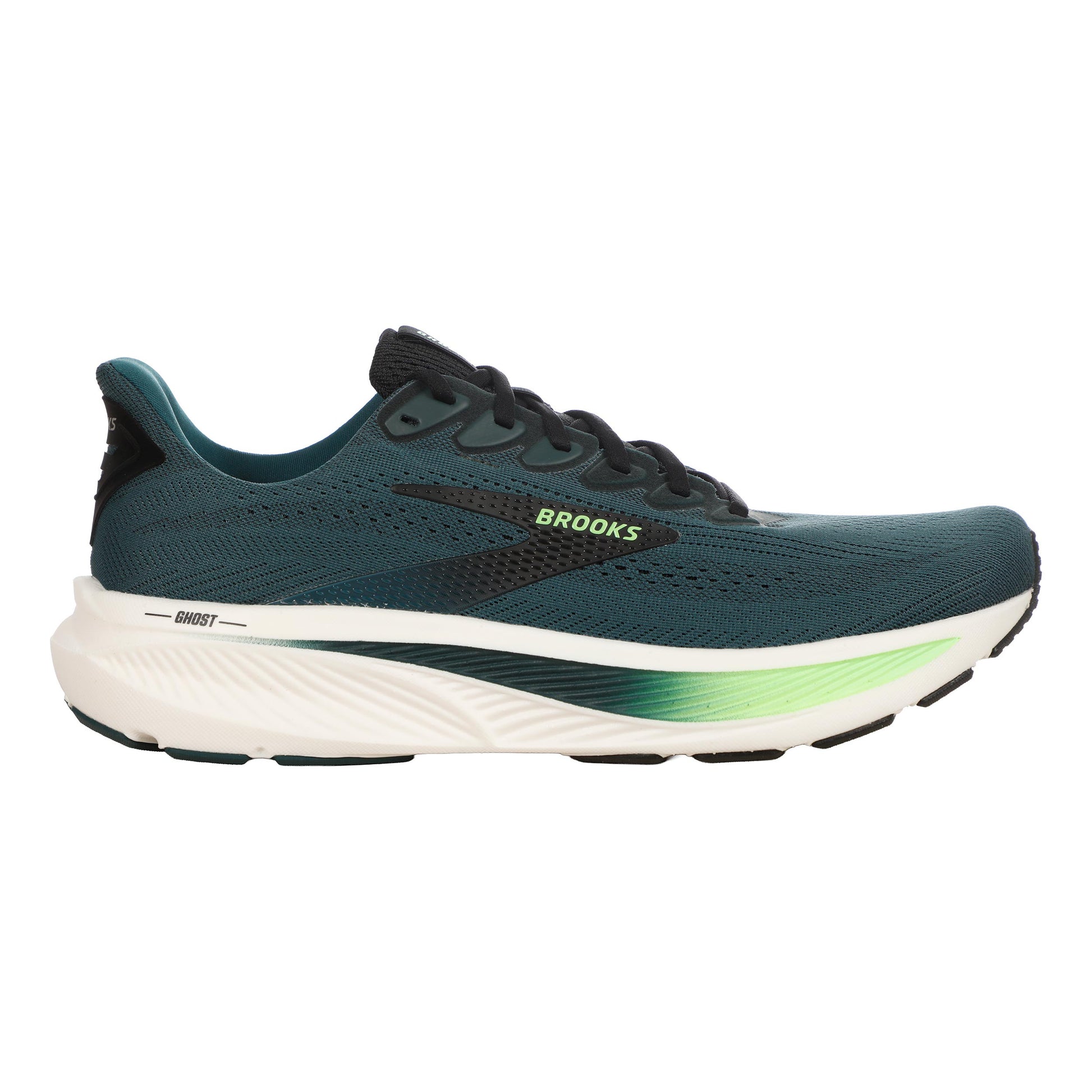 Brooks Ghost 17 But neutralny Mężczyźni - ciemnozielony, czarny