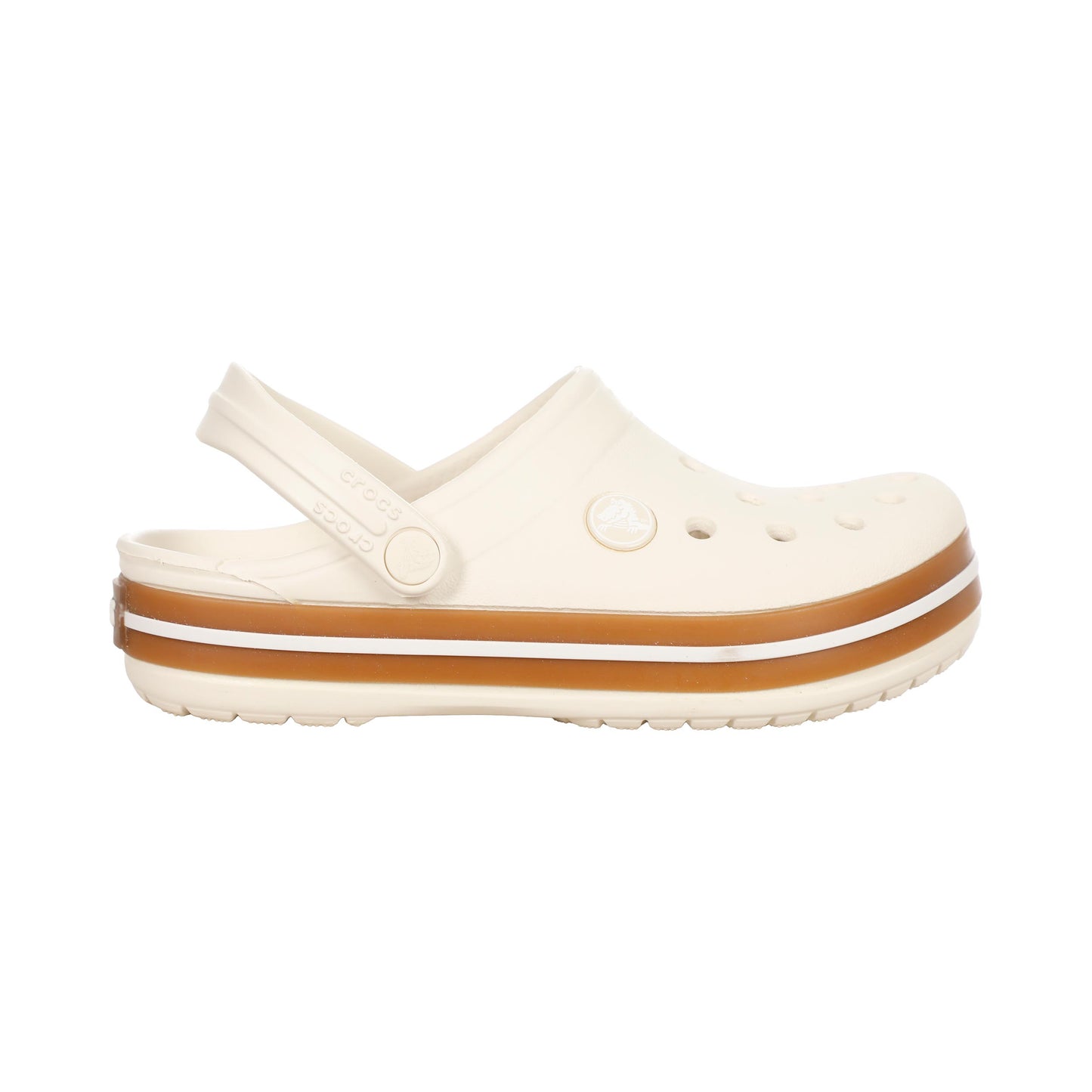 Crocs Crocband Clog Klapki kąpielowe Dzieci - piasek, beż