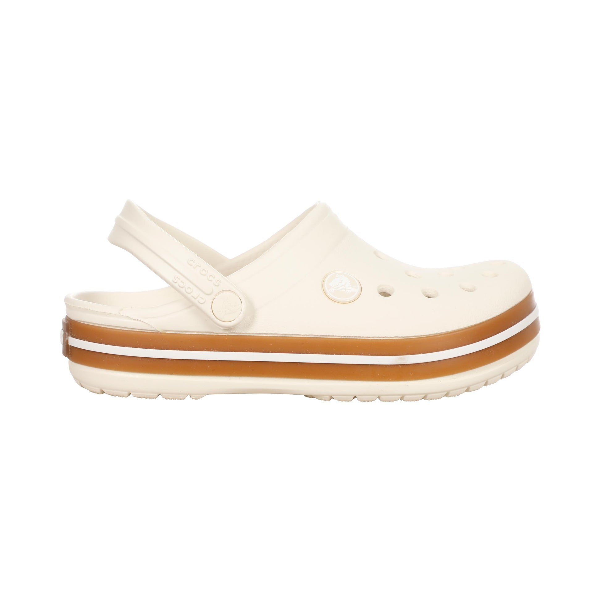 Crocs Crocband Clog Klapki kąpielowe Dzieci - piasek, beż