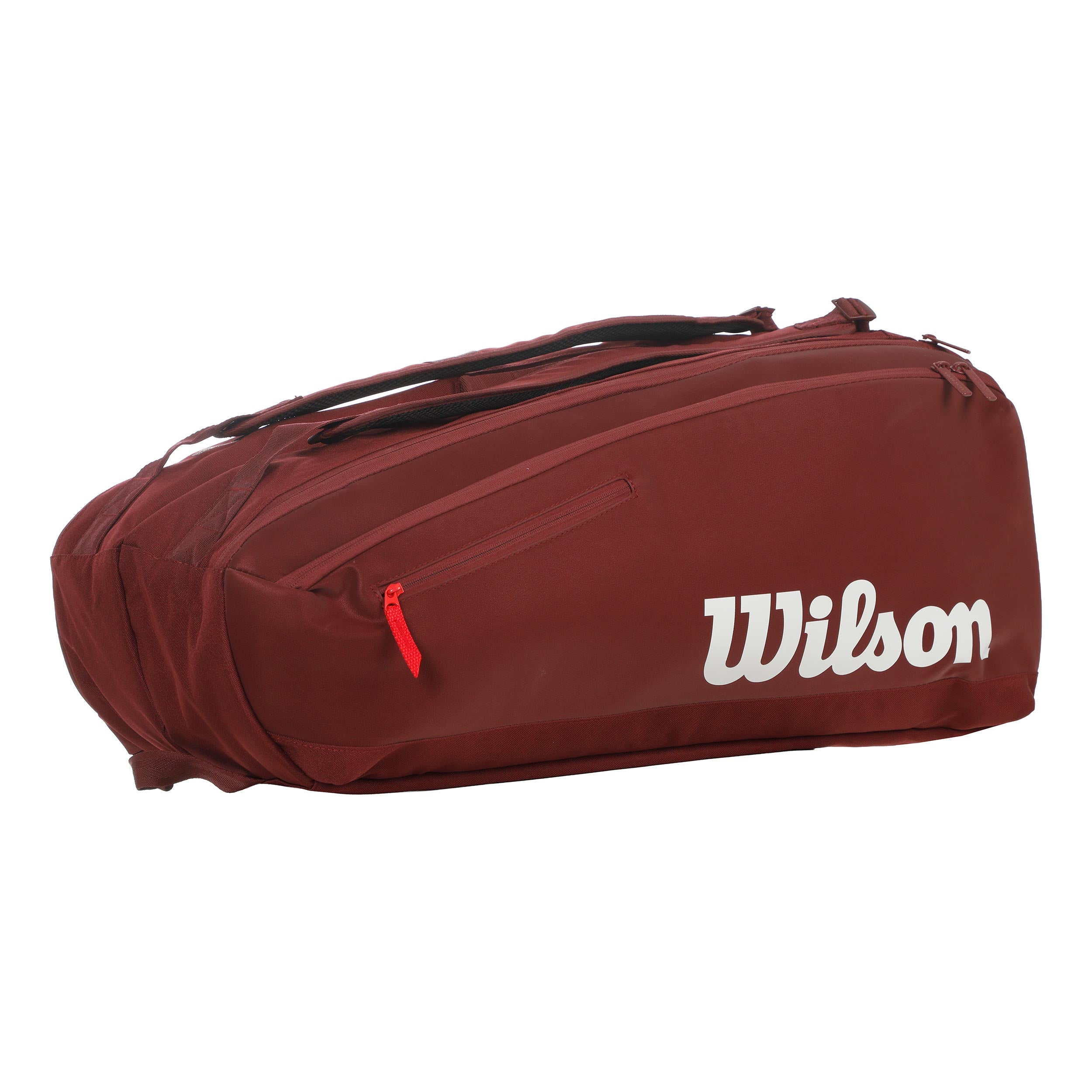 Wilson Defyer V1 9er Torba na rakiete - czerwone wino