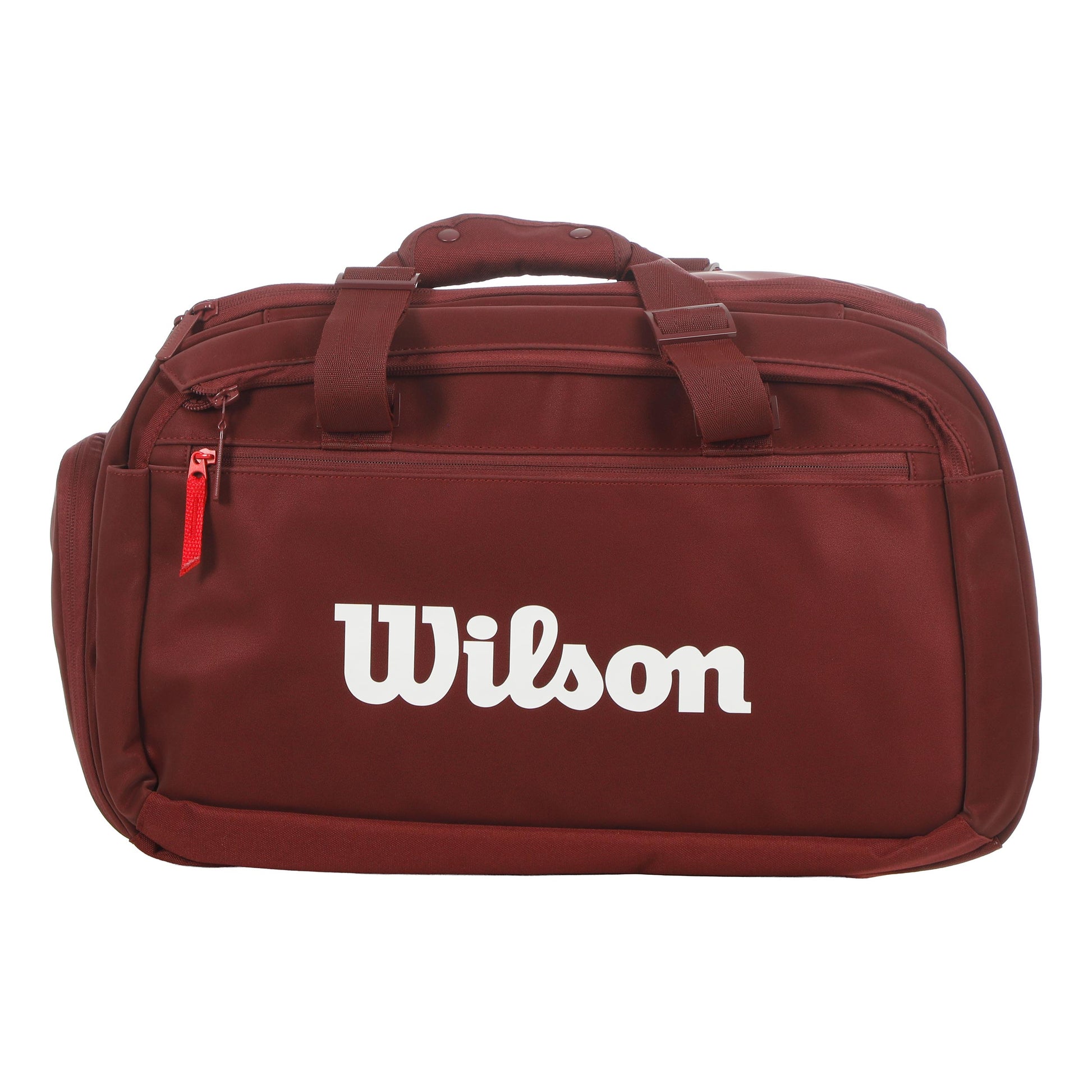Wilson Defyer V1 Small Duffel Torba sportowa - czerwone wino