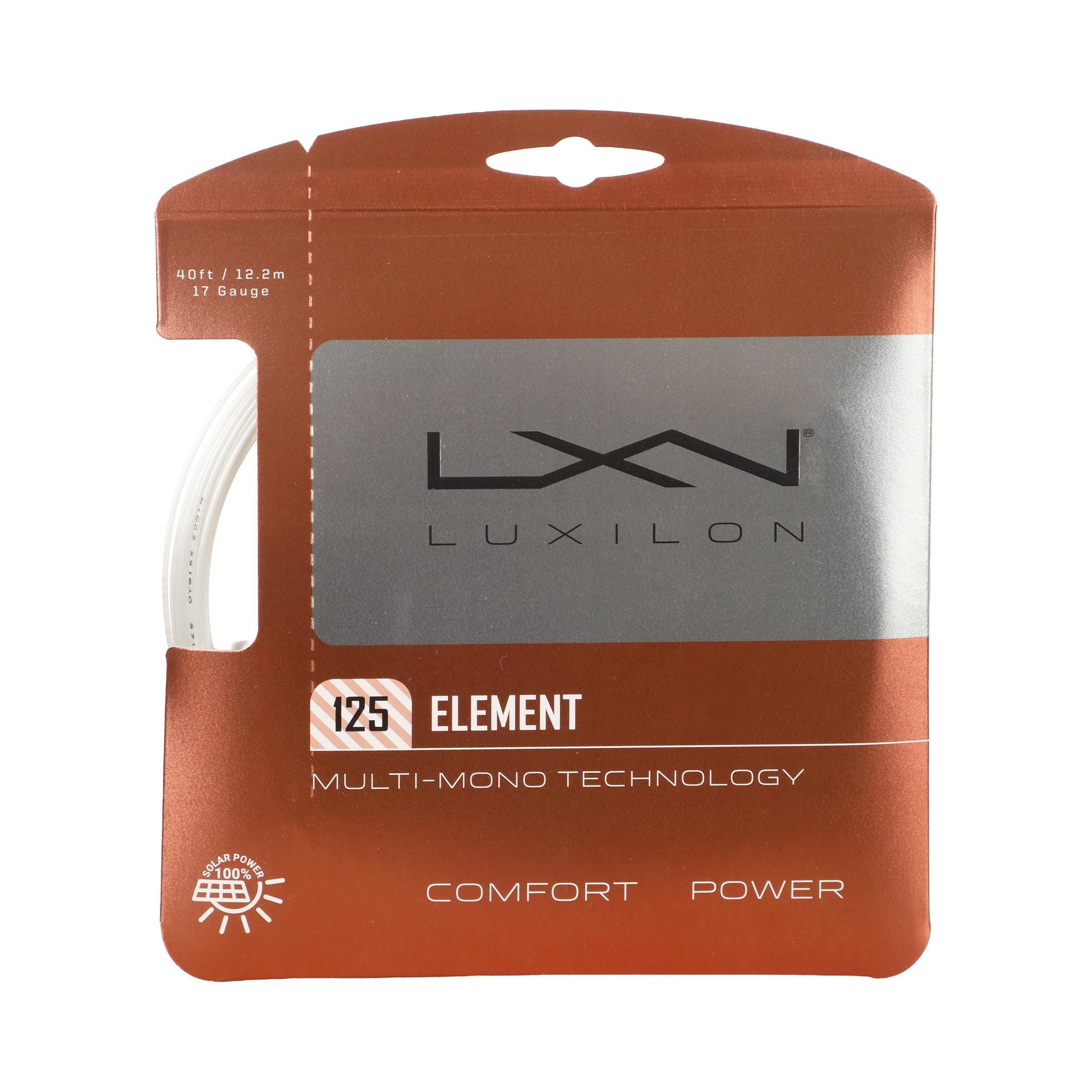 Luxilon Element Zestaw naciągów 12,2m - biały