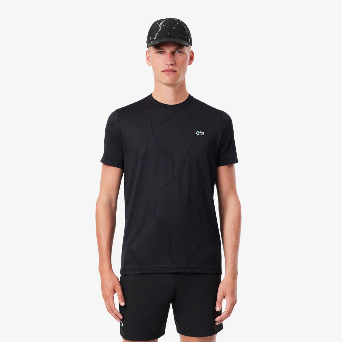 Lacoste Koszulka Mężczyźni - czarny