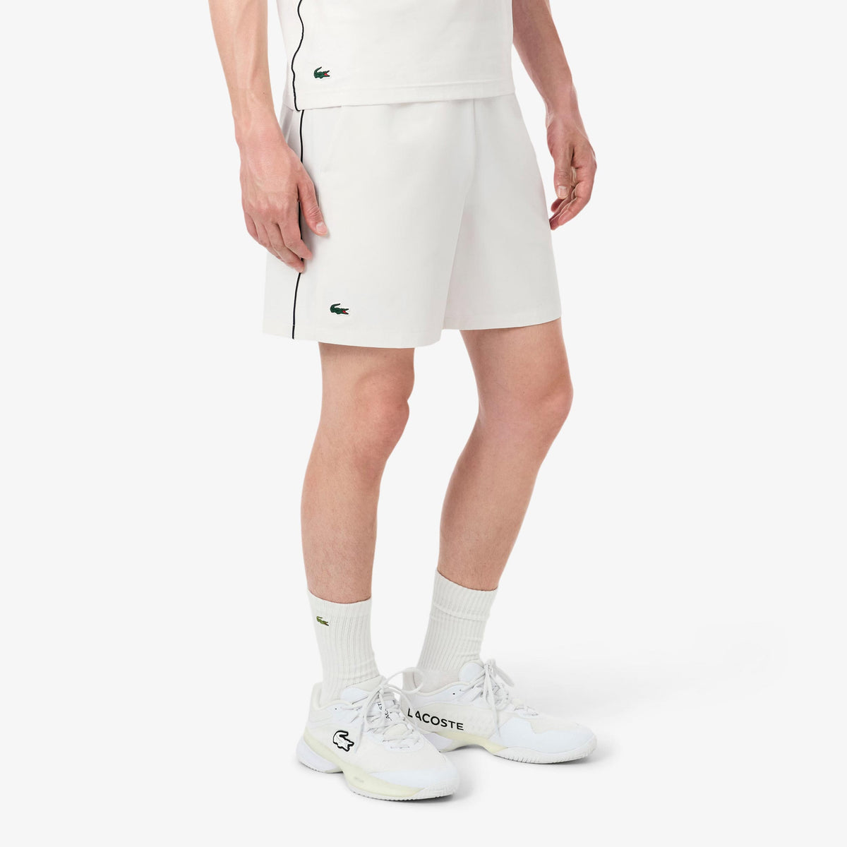 Lacoste Szorty Mężczyźni - biały