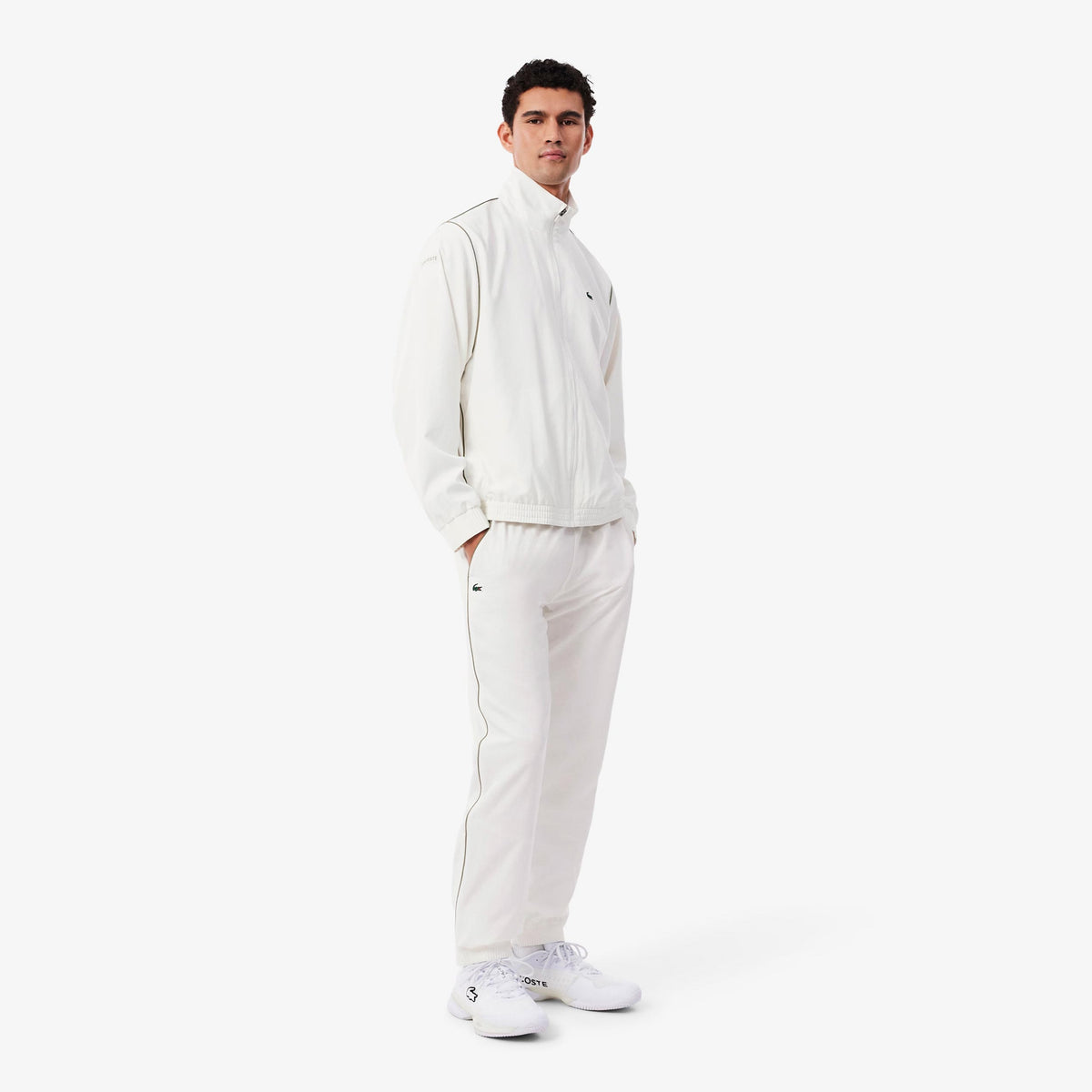 Lacoste Dres Mężczyźni - biały