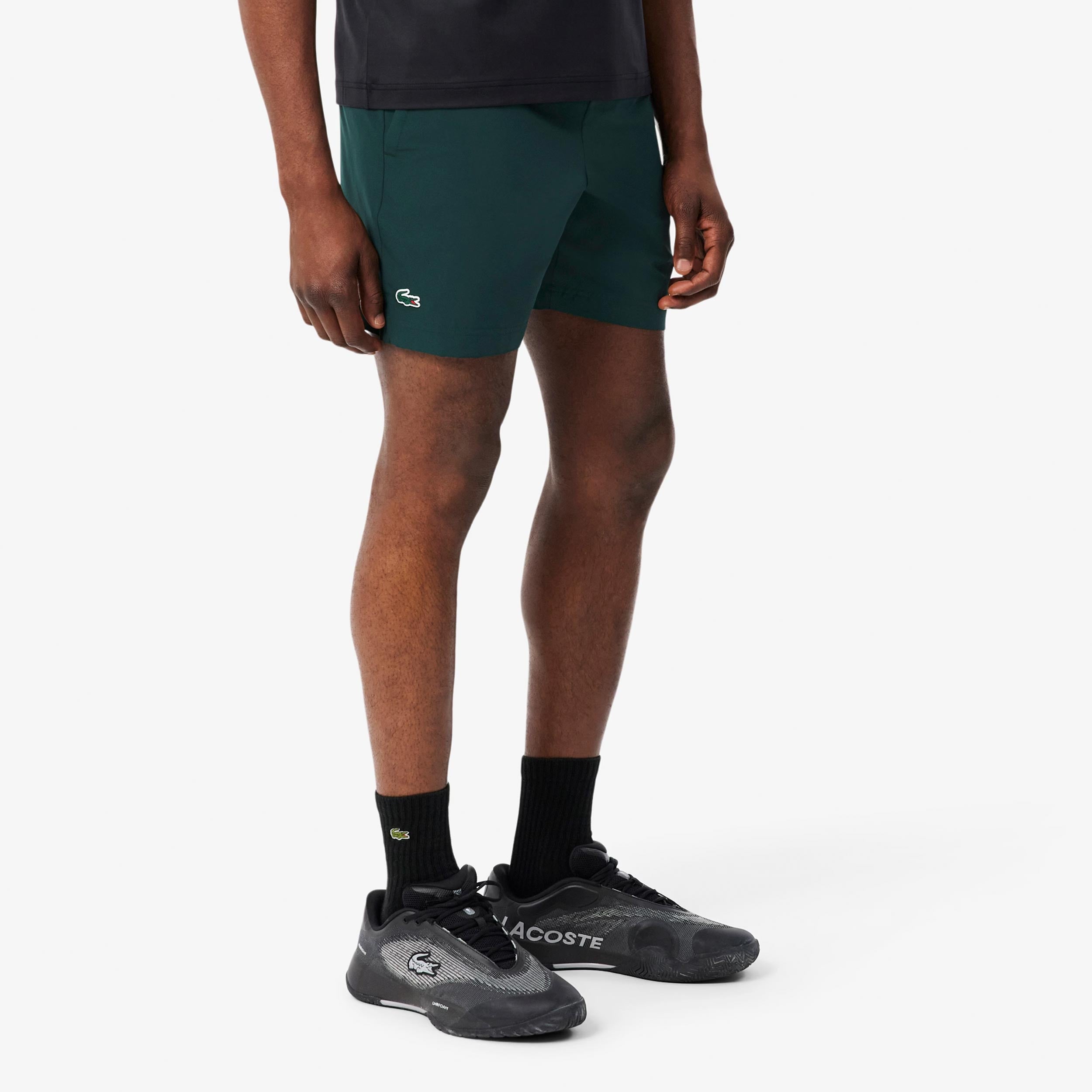 Lacoste Szorty Mężczyźni - ciemnozielony