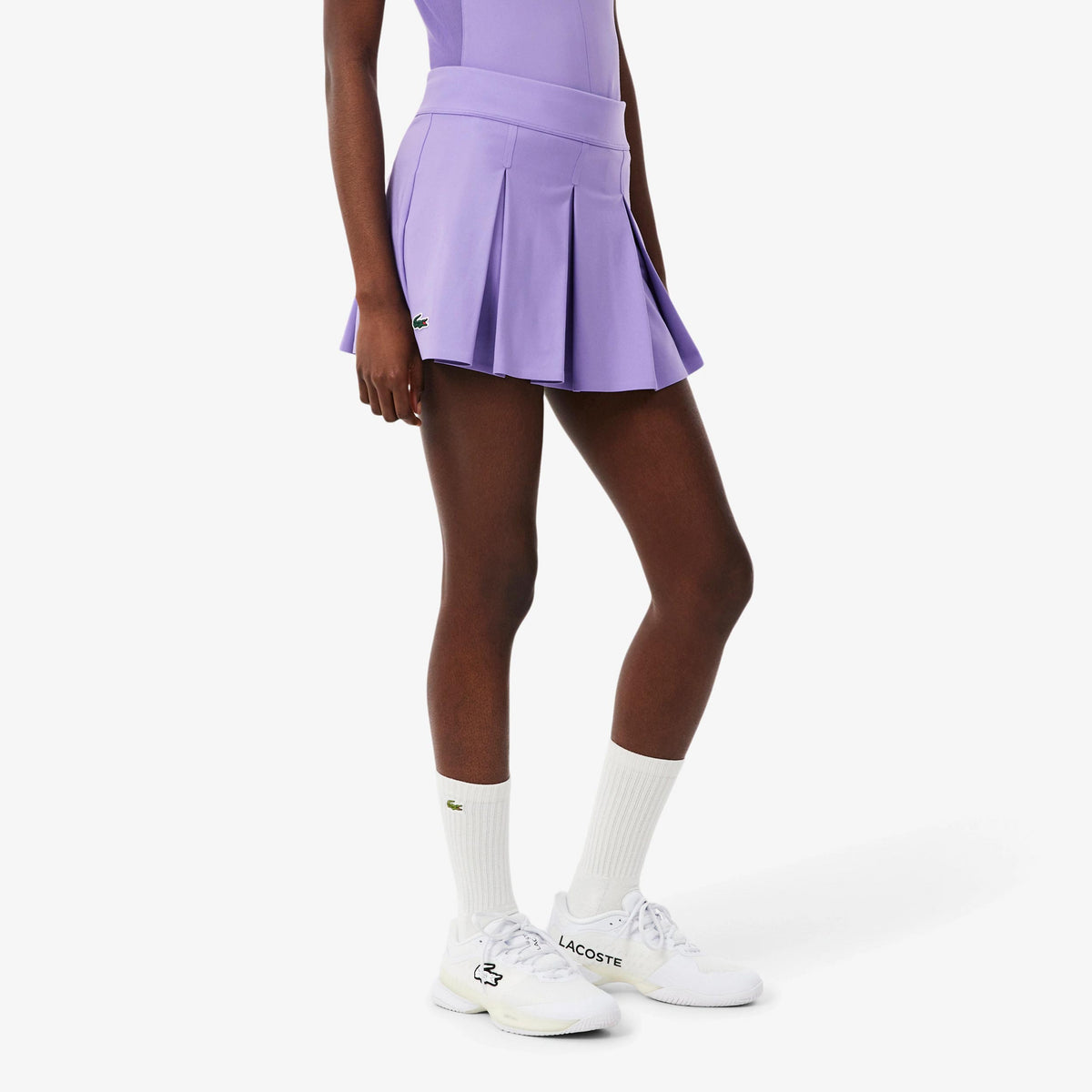 Lacoste Spódnica Kobiety - lawendowy