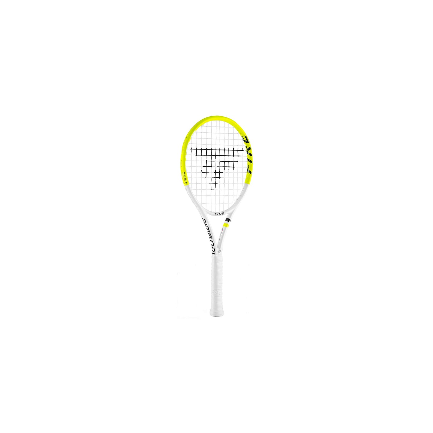 Tecnifibre Fire Mini Racket Breloczek do kluczy - biały, żółty