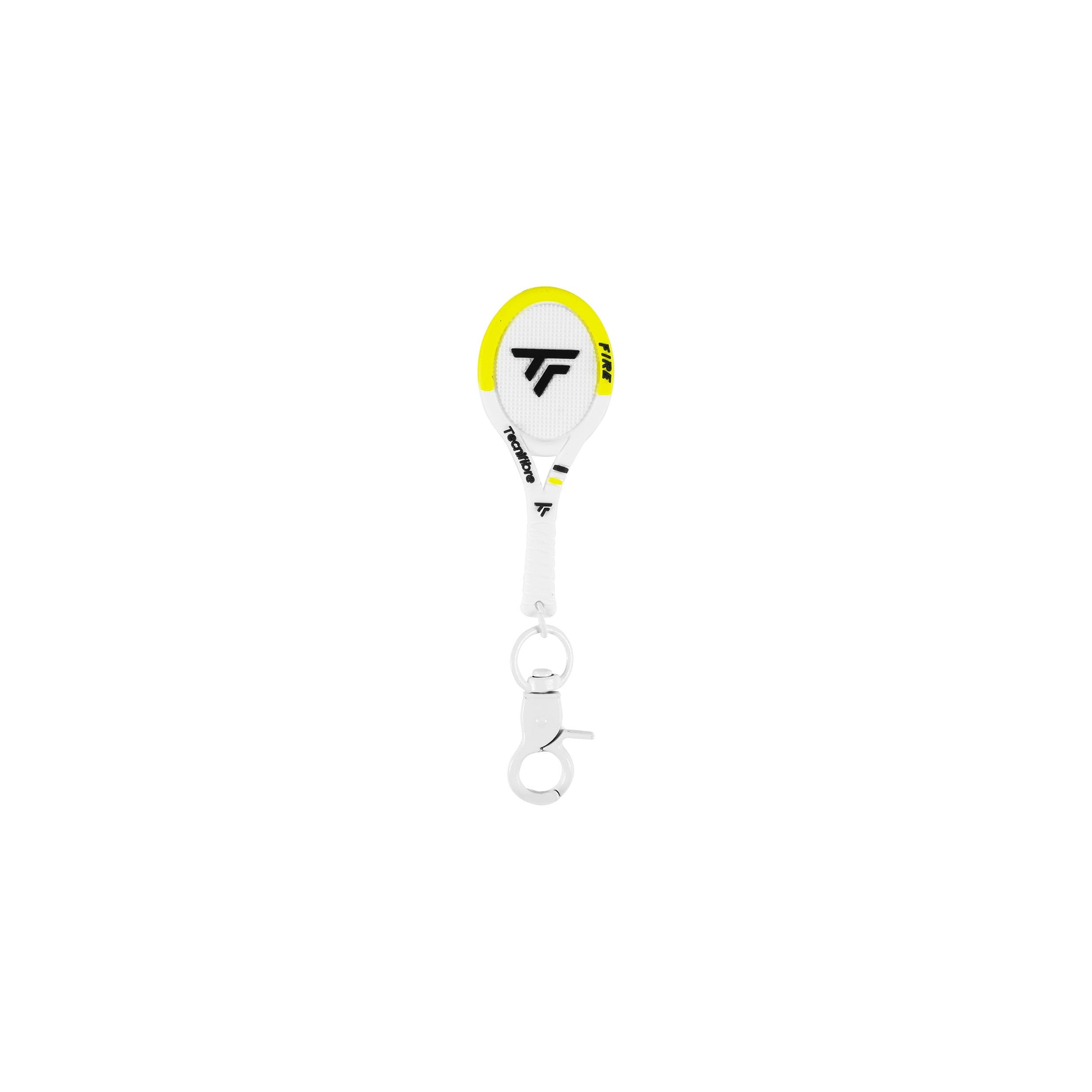 Tecnifibre Fire Breloczek do kluczy - biały, żółty