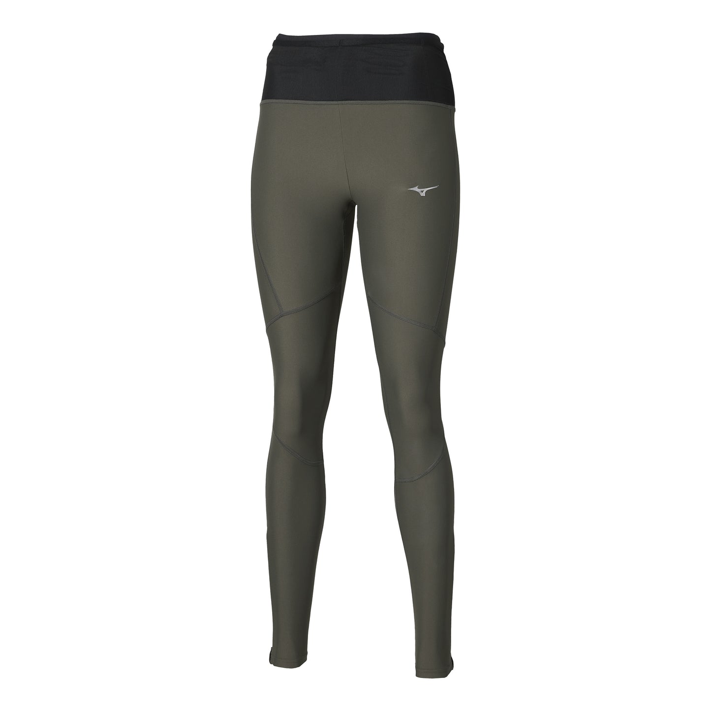 Mizuno Multi Pocket  Getry do biegania Kobiety - oliwka