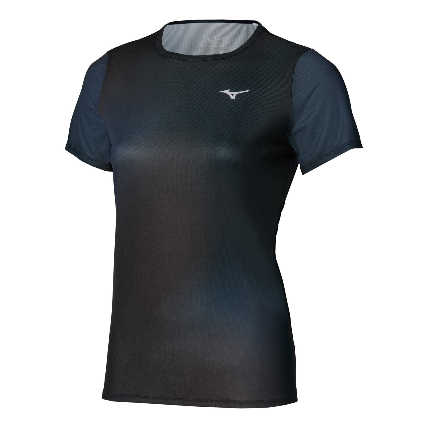 Mizuno Core Graphic Koszulka do biegania Kobiety - czarny, niebieski