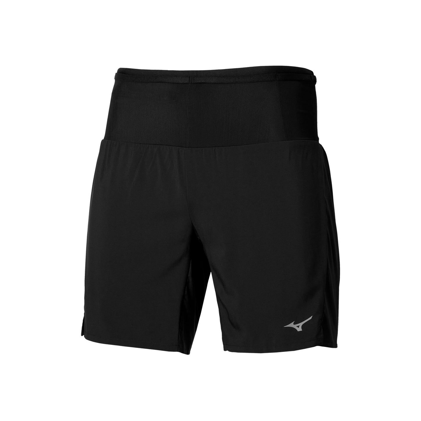 Mizuno Multi Pocket 2in1 Spodenki do biegania Mężczyźni - czarny