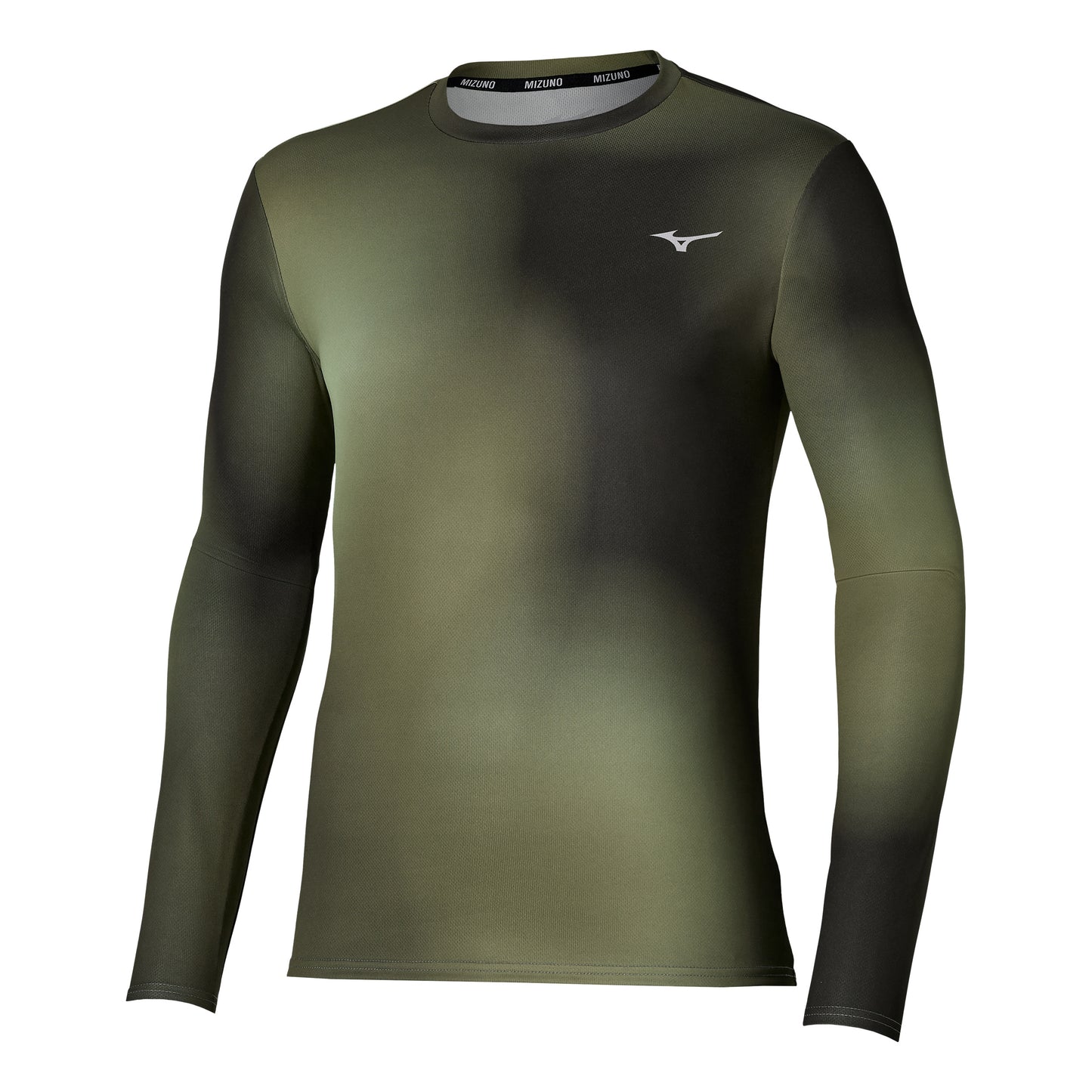Mizuno Core Graphic Koszulka do biegania Mężczyźni - ciemnozielony, oliwka