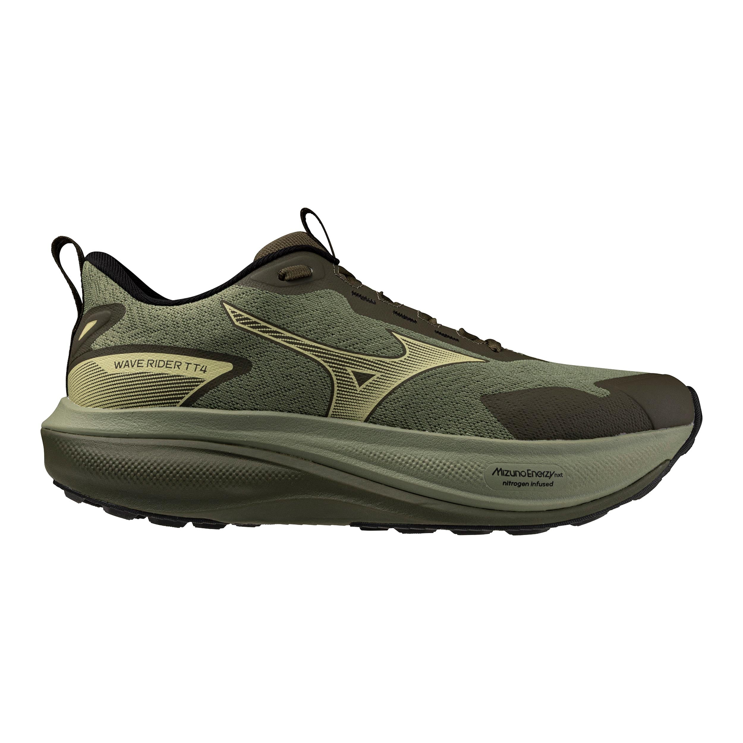 Mizuno Wave Rider TT 4  But trailowy Mężczyźni - szałwia, ciemnozielony