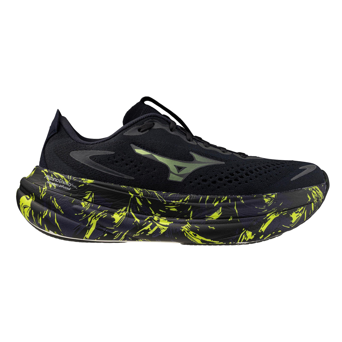 Mizuno Sky Prime  But neutralny Unisex - ciemnoszary, limonka