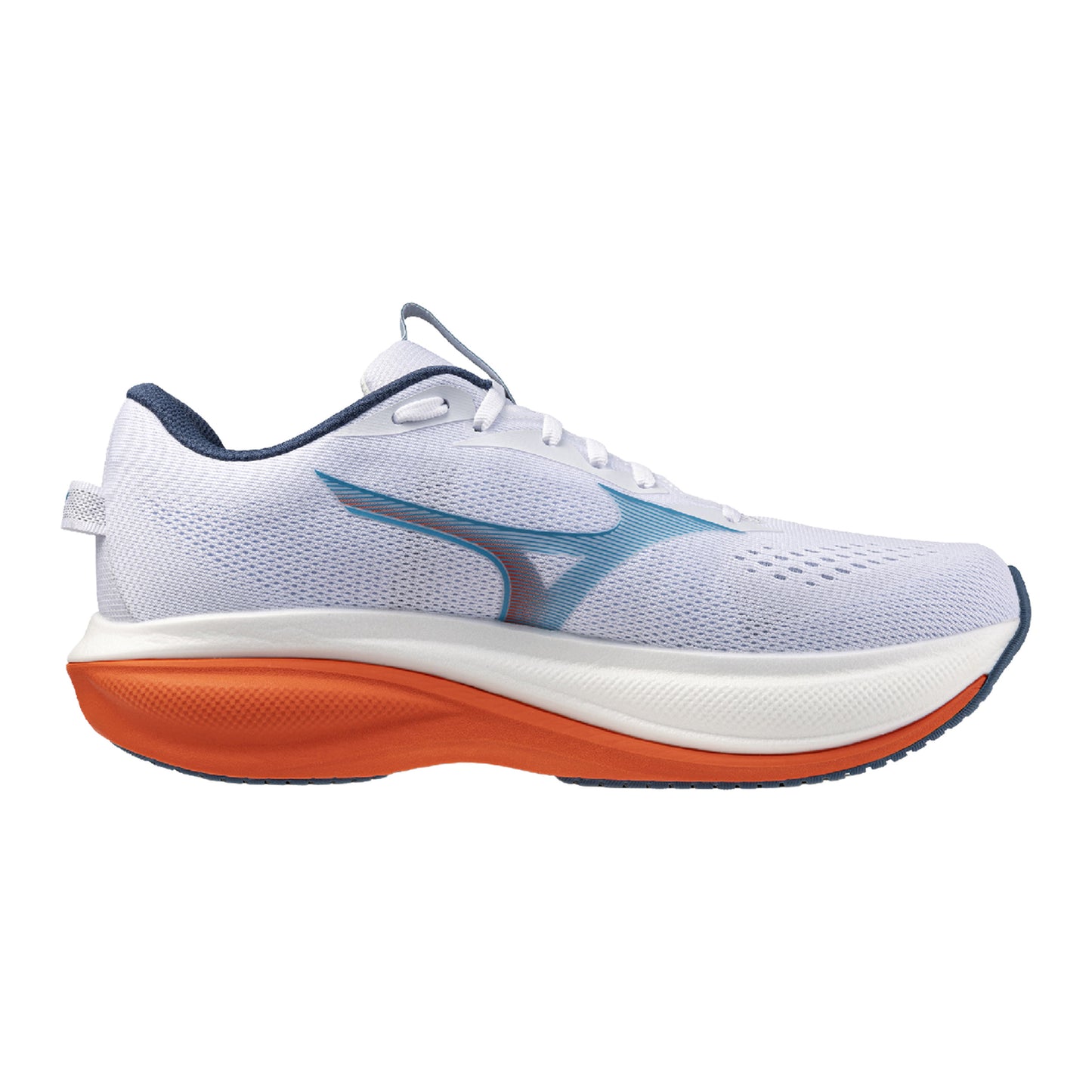 Mizuno Wave Rider 30  But neutralny Mężczyźni - biały, niebieski