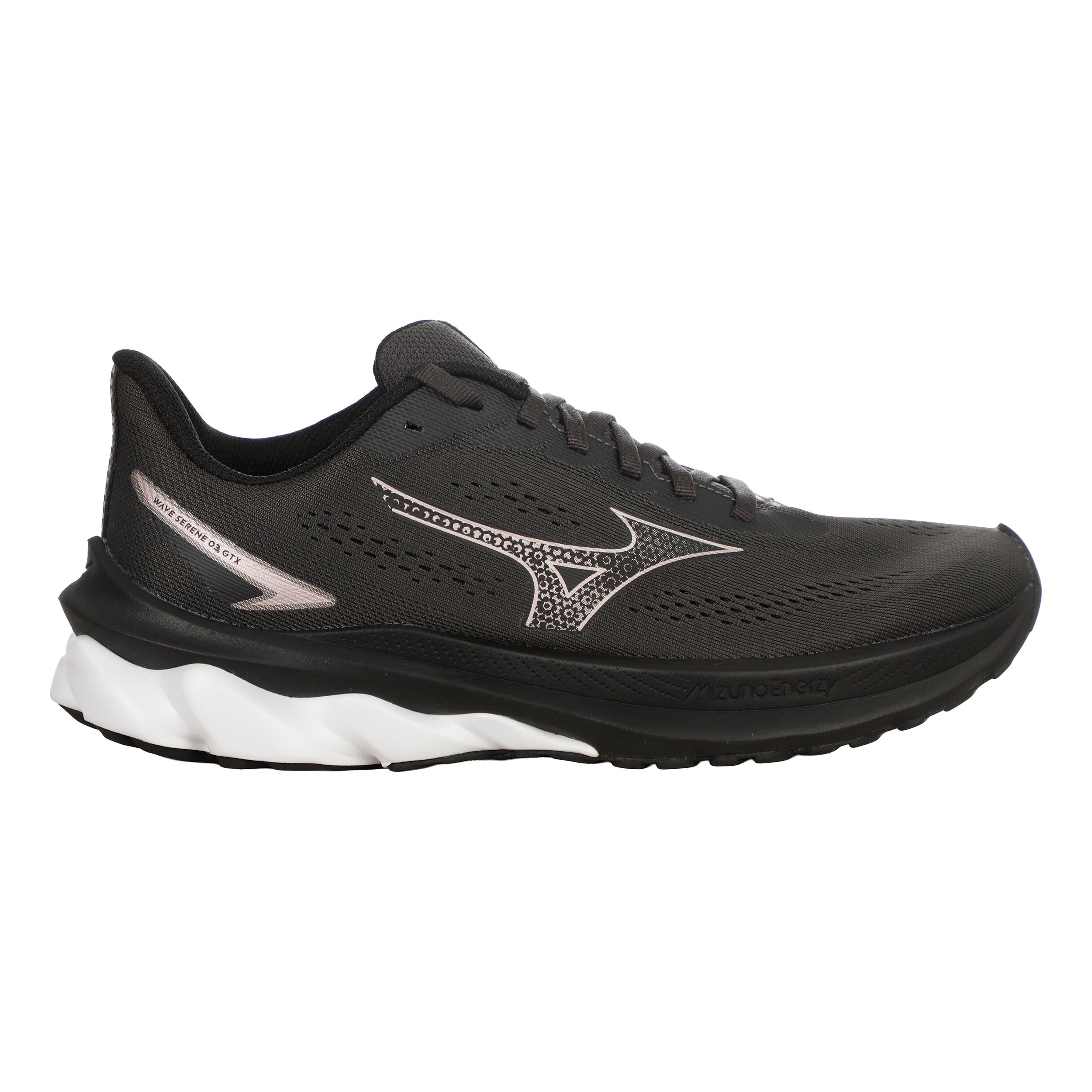 Mizuno Wave Serene 3 GTX  But neutralny Kobiety - ciemnoszary, czarny