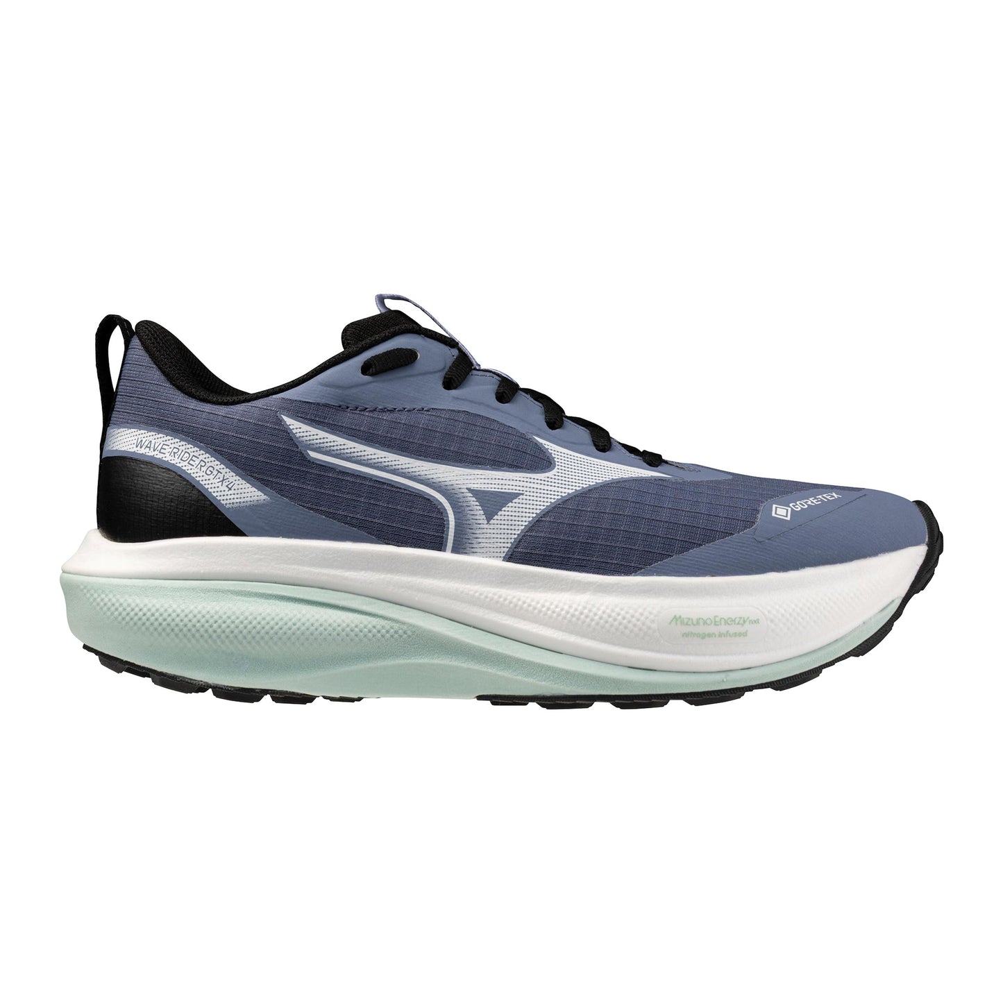 Mizuno Wave Rider GTX 4  But trailowy Kobiety - niebiesko-szary, miętowy