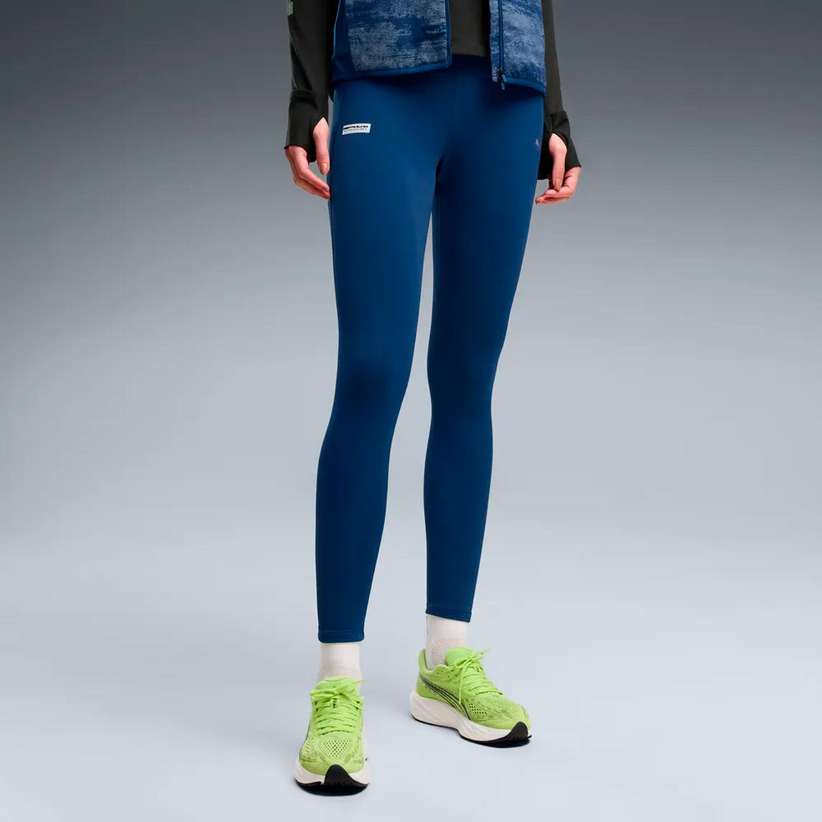 Puma Brightstride WarmCell FL  Spodnie do biegania Kobiety - niebieski