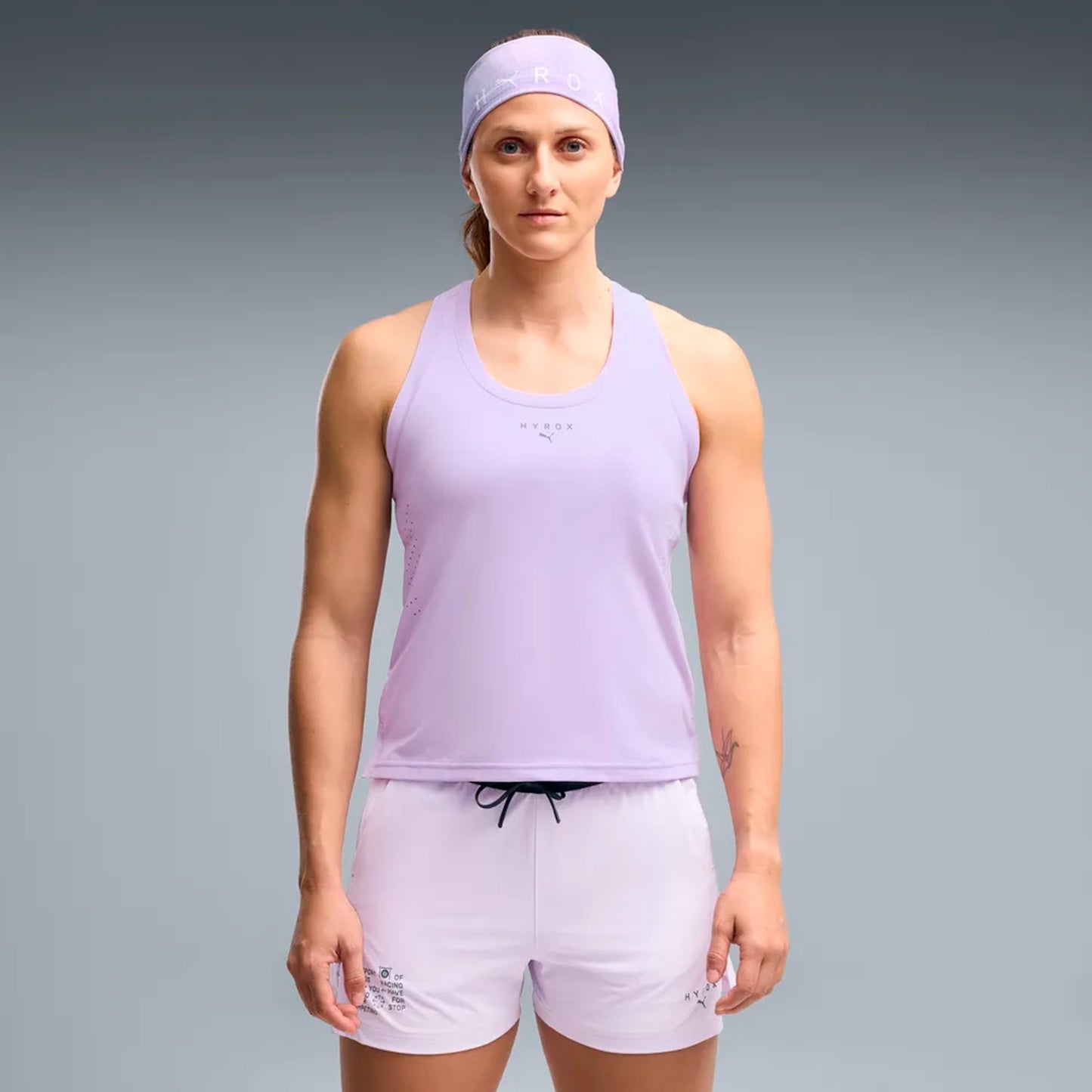 Puma HYROX PWRMODE  Koszulka do biegania Kobiety - liliowy