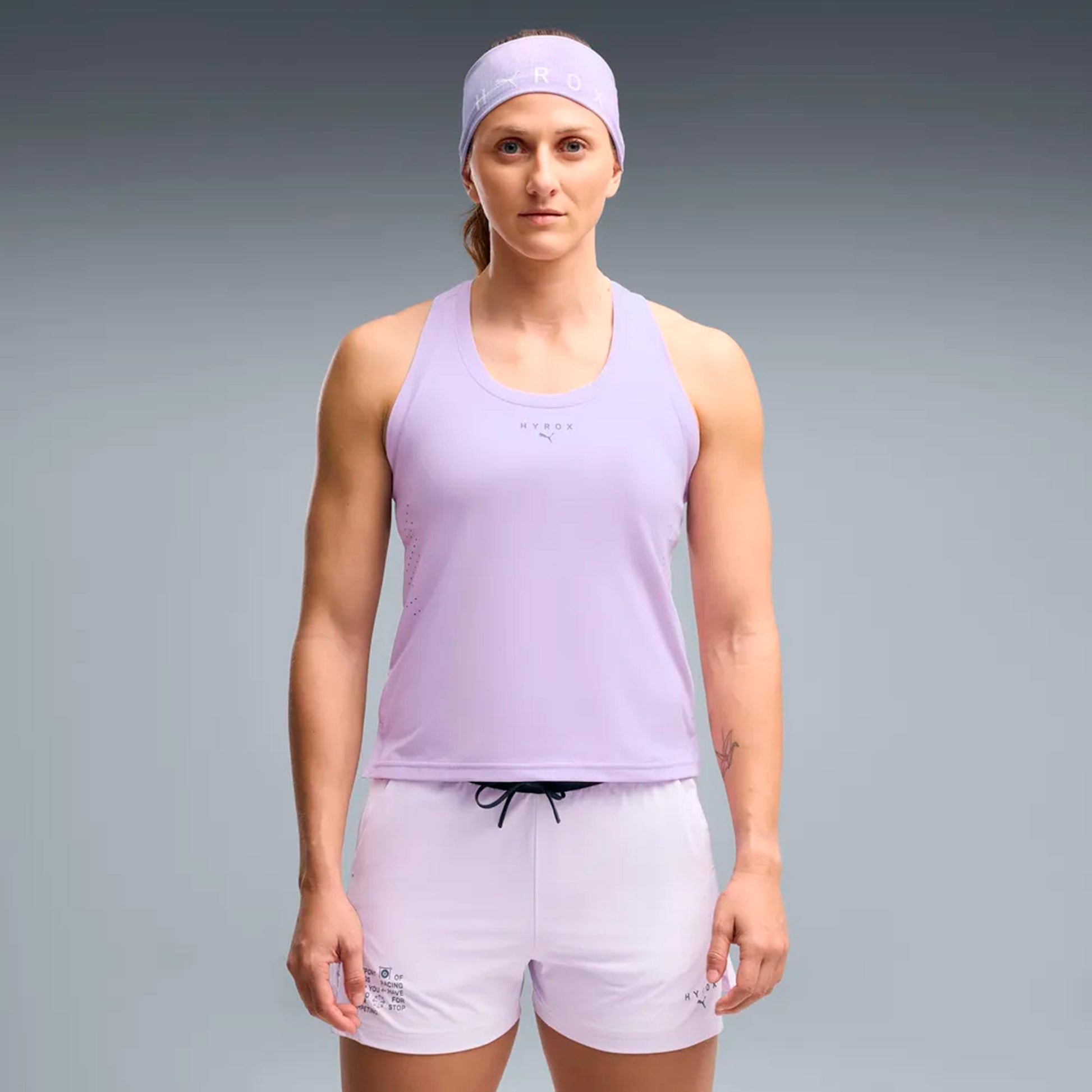 Puma HYROX PWRMODE  Koszulka do biegania Kobiety - liliowy