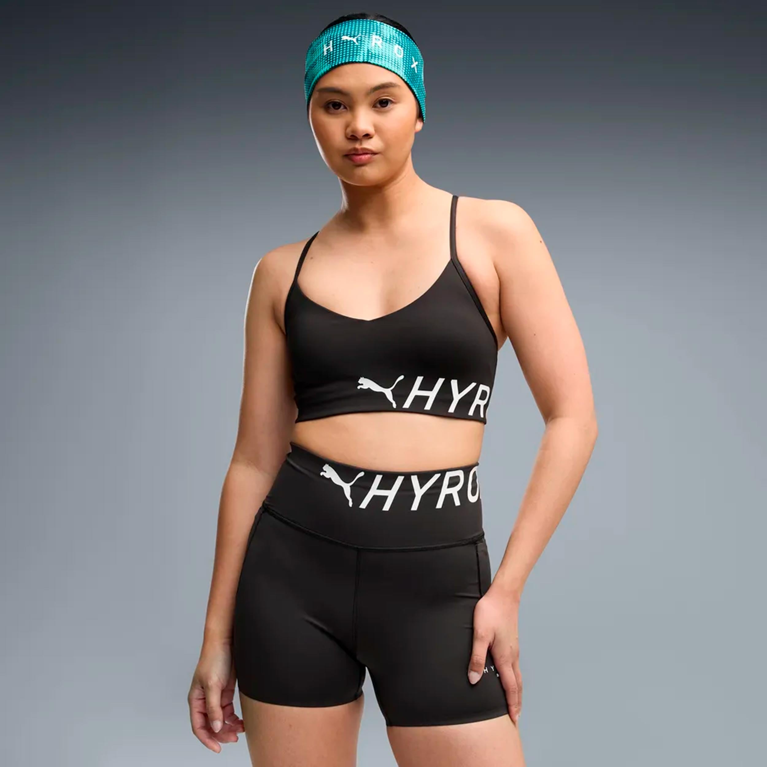 Puma HYROX Strappy PWRMODE  Stanik sportowy Kobiety - czarny