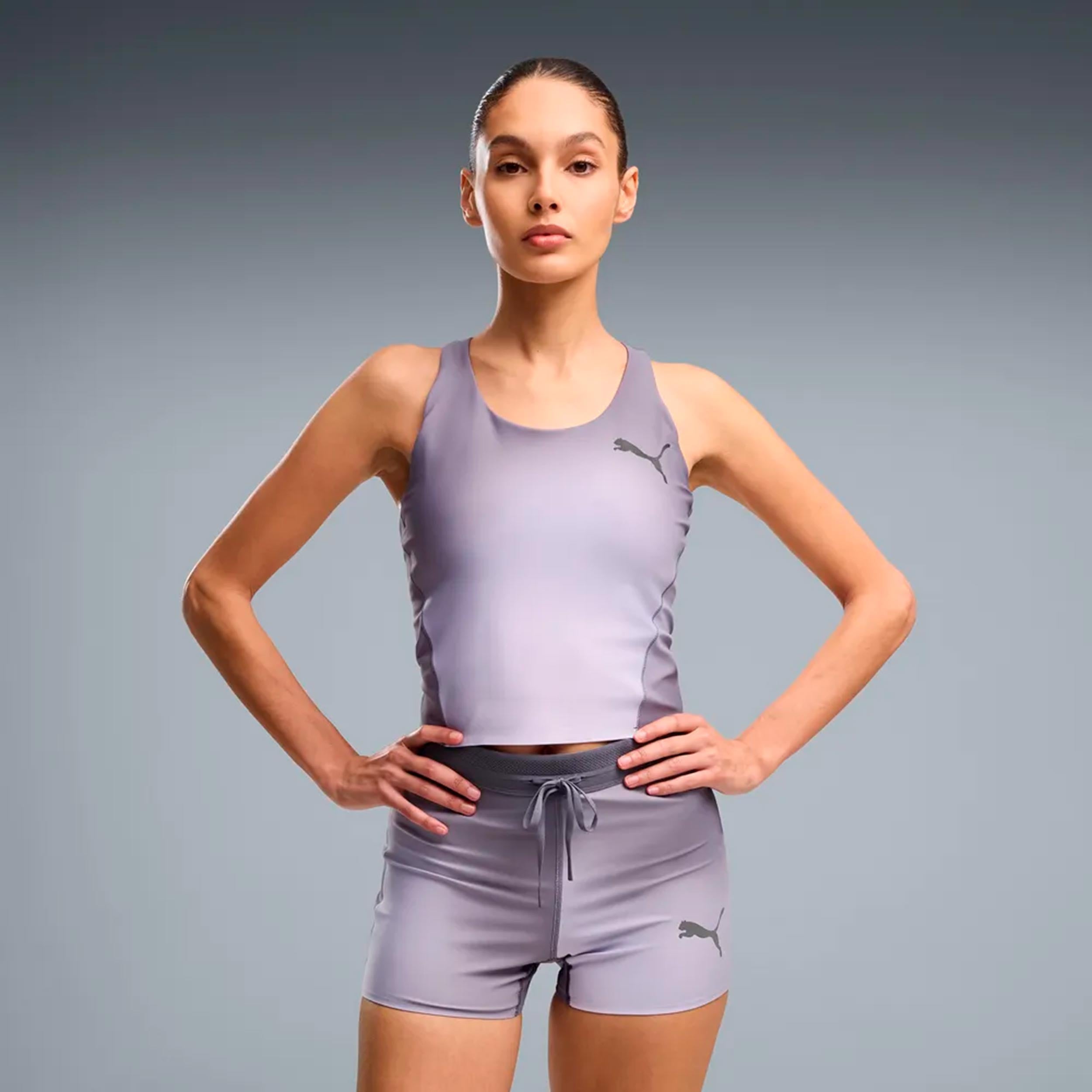 Puma Lightspeed AOP   Koszulka do biegania Kobiety - szary