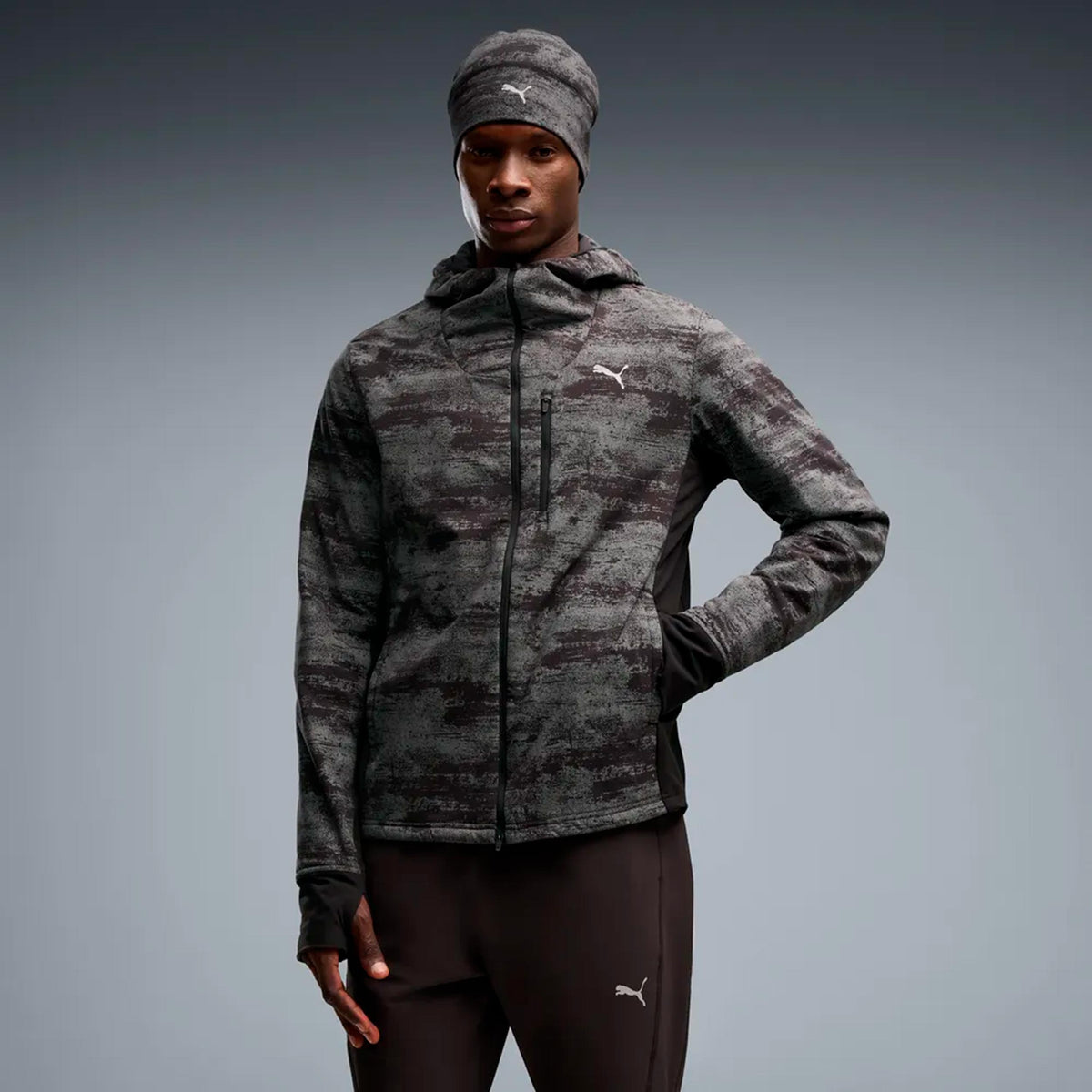 Puma Brightstride Primaloft  Kurtka do biegania Mężczyźni - czarny