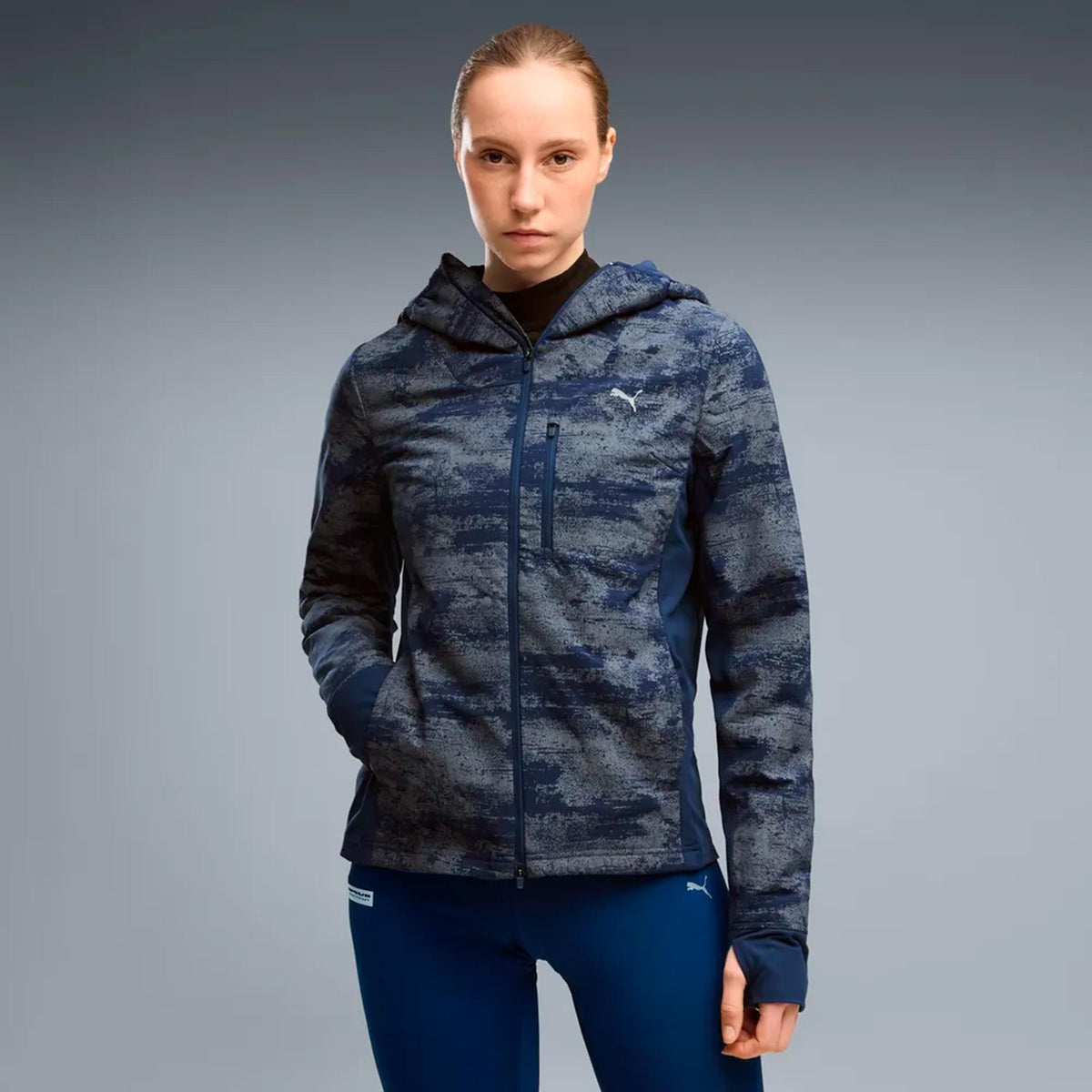 Puma Primaloft Reflective  Kurtka do biegania Kobiety - niebieski