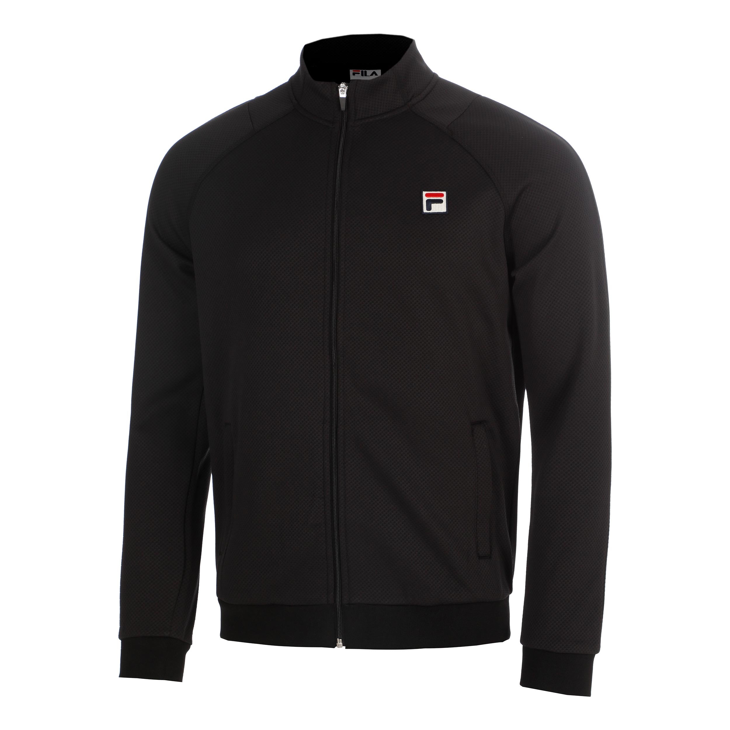 Fila Demetrio Kurtka treningowa Mężczyźni - czarny, biały