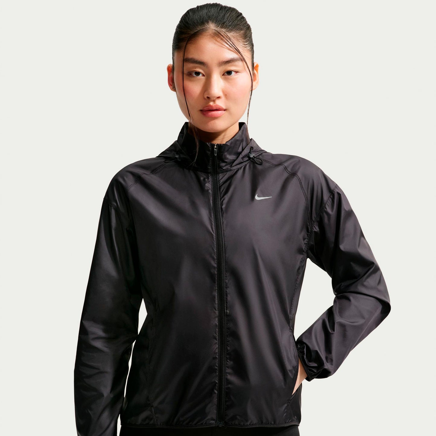 Nike Tempo  Kurtka do biegania Kobiety - czarny, srebrny