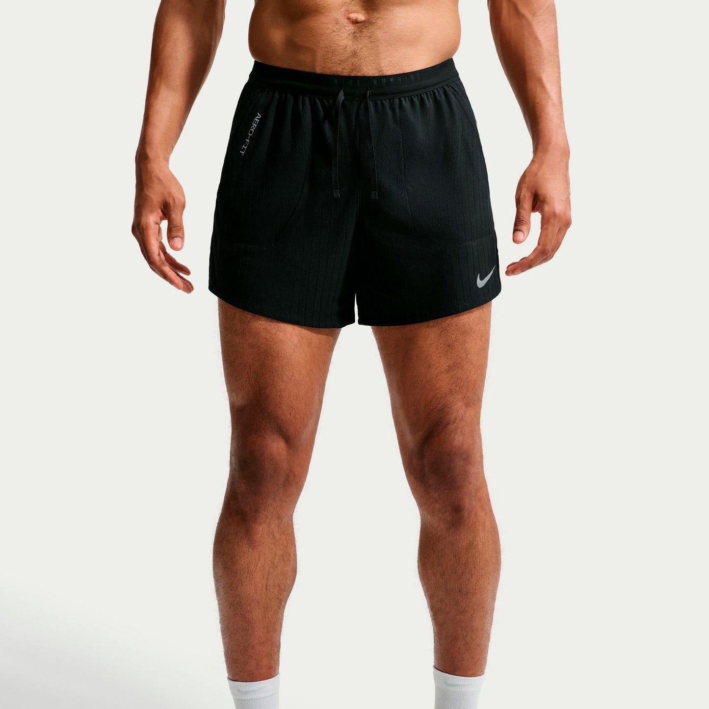 Nike Stride  Spodenki do biegania Mężczyźni - czarny, srebrny