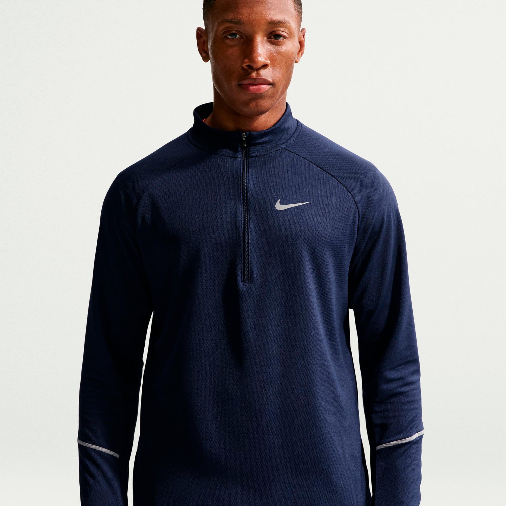 Nike Miler  Koszulka do biegania Mężczyźni - ciemnoniebieski, srebrny