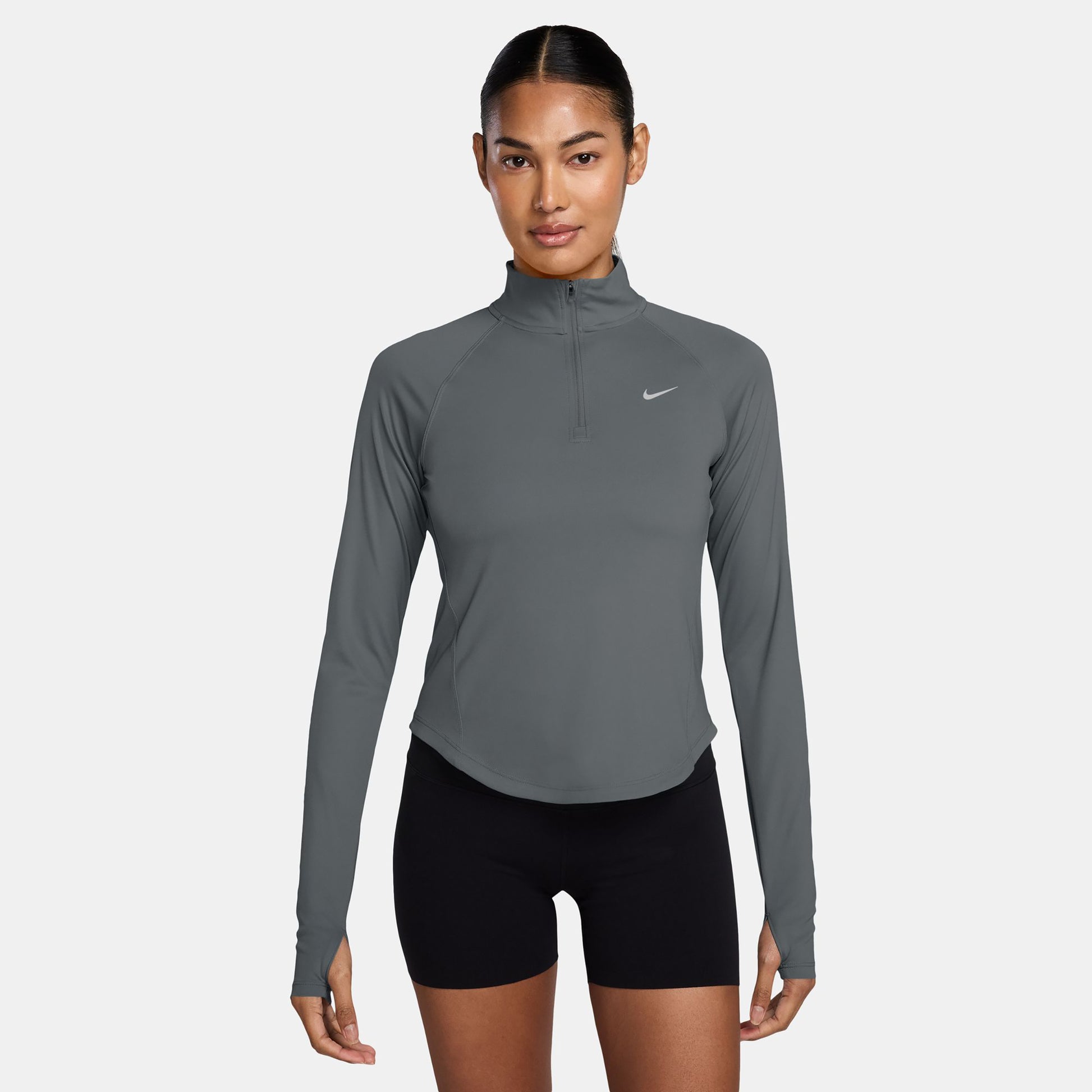 Nike Tempo  Koszulka do biegania Kobiety - szary, srebrny