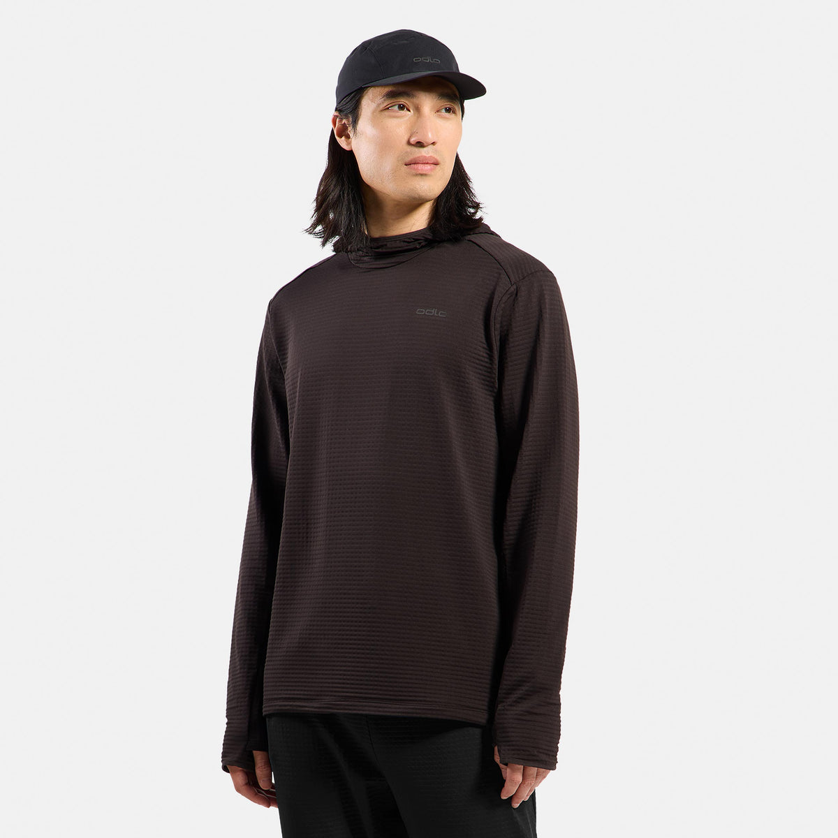 Odlo Essential Thermal Midlayer  Koszulka do biegania Mężczyźni - brąz