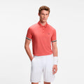Court Polo Mężczyźni - ciemnoróżowy