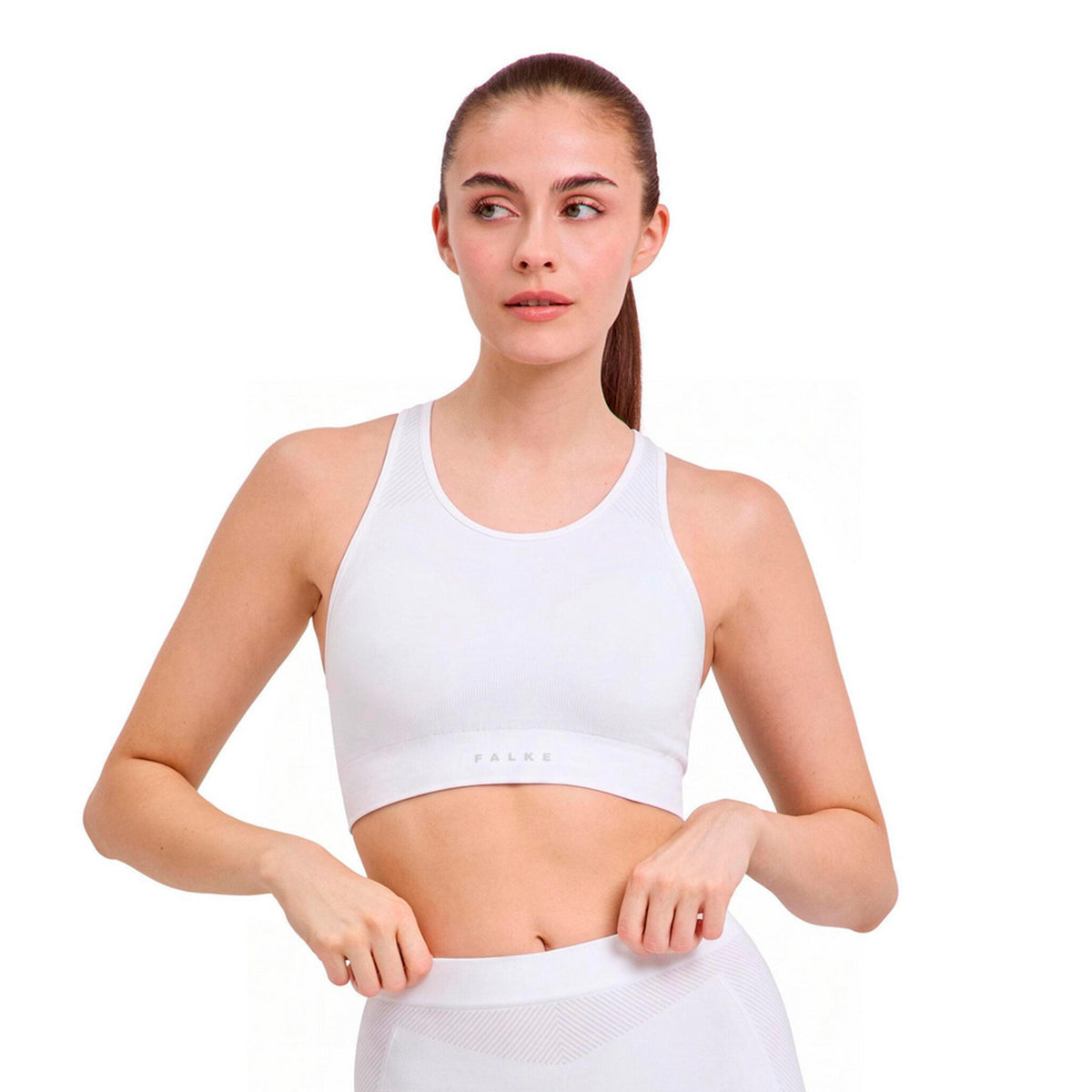 Falke Second Skin  Stanik sportowy Kobiety - biały