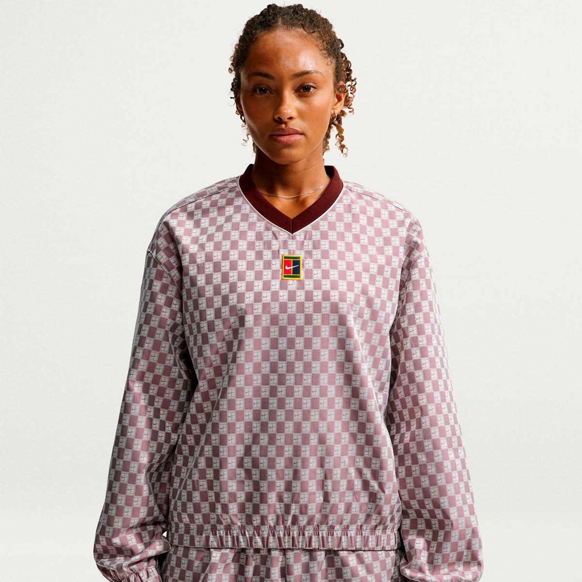 Nike Woven Długi Rękaw Kobiety - brąz