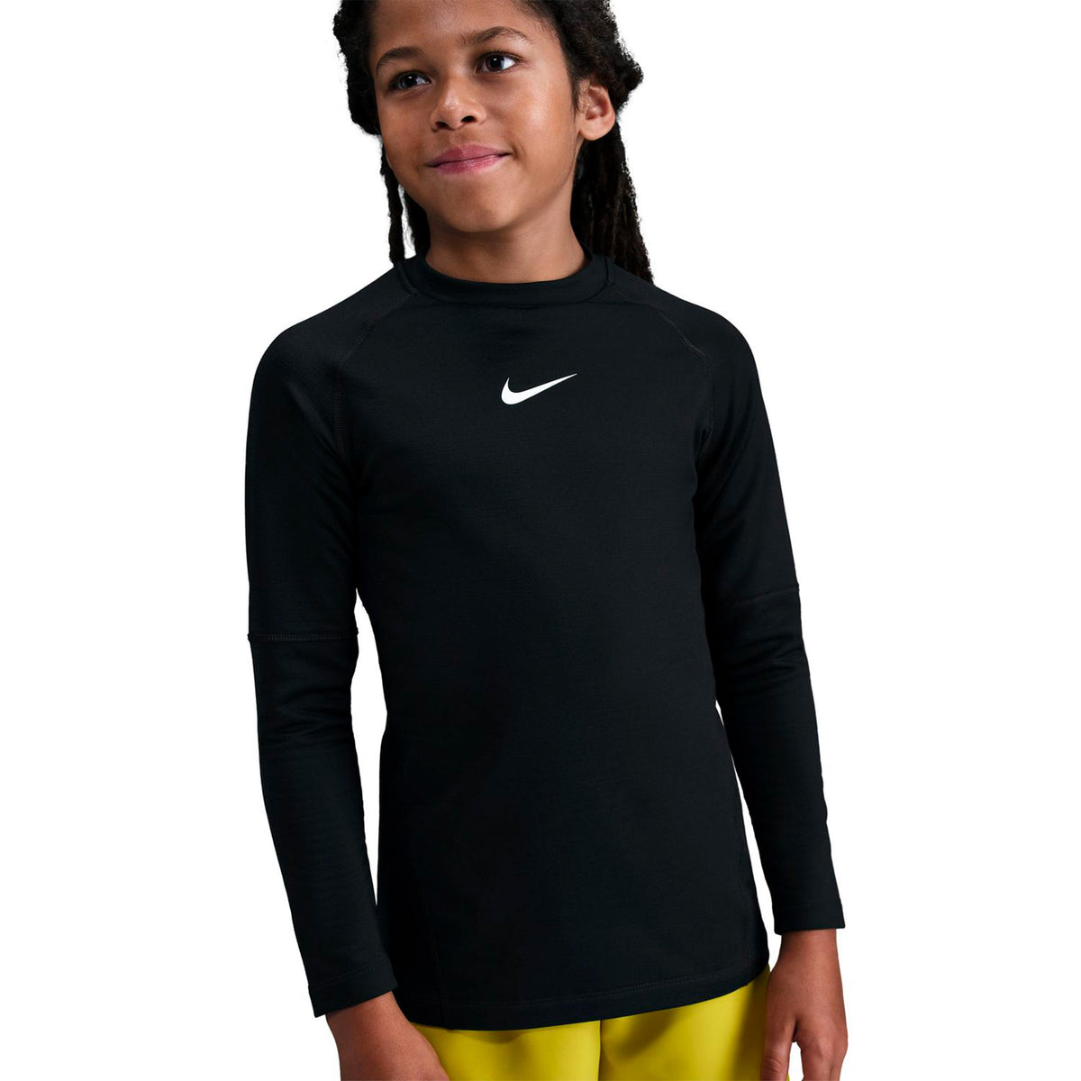 Nike Dri-Fit Crewneck Długi Rękaw Chłopcy - czarny