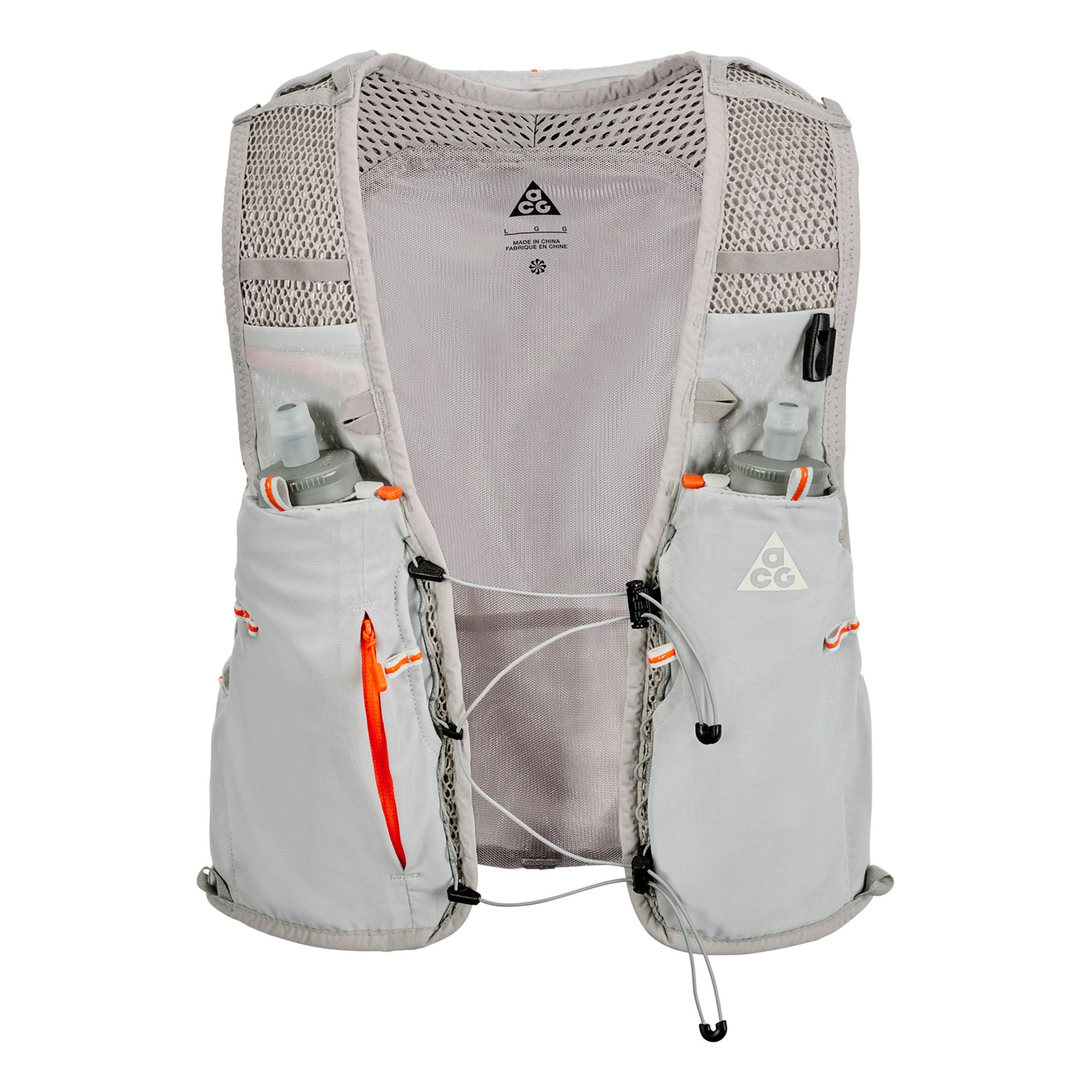 Nike ACG GOAT Pack 5L Plecak nawadniający - szary, pomarańczowy
