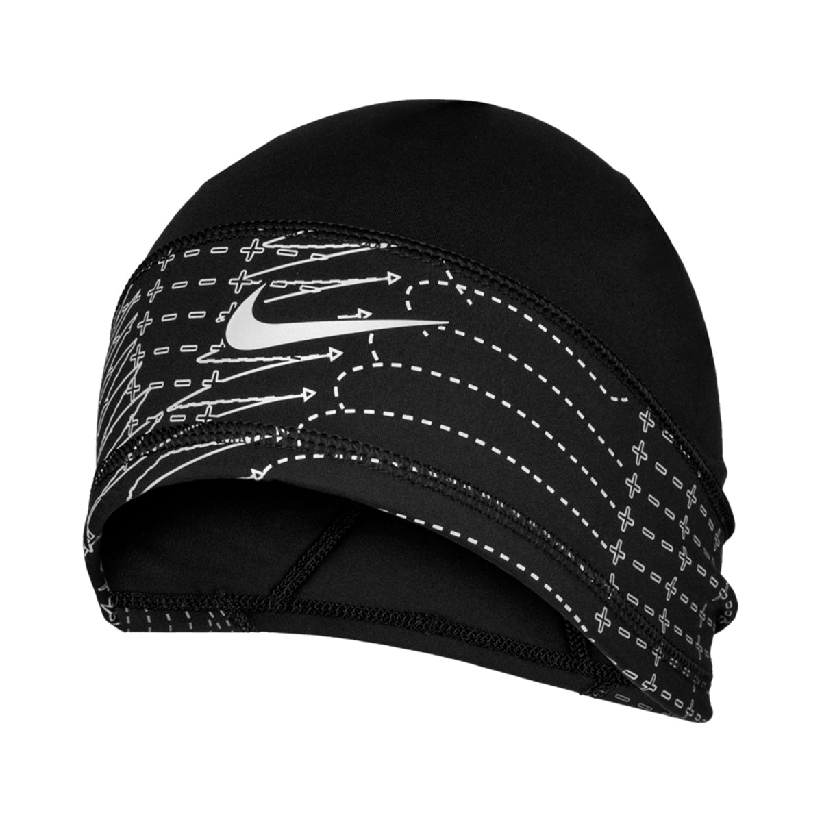 Nike Dri-Fit Terra Uncuffed Reflective Czapka Unisex - czarny, czarny