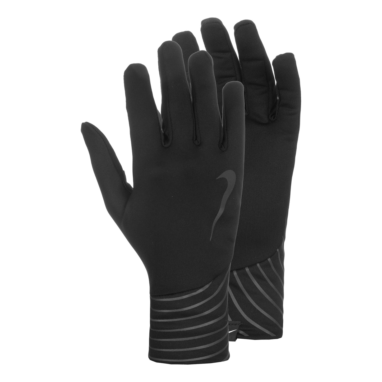 Nike Pacer Lightweight Reflective  Rękawiczki do biegania Kobiety - czarny, czarny