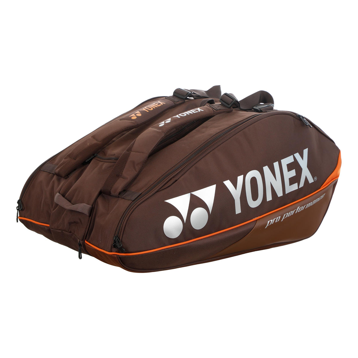 Yonex Pro Racquet Bag Espresso Brown Torba na rakiete 12s - brąz, pomarańczowy