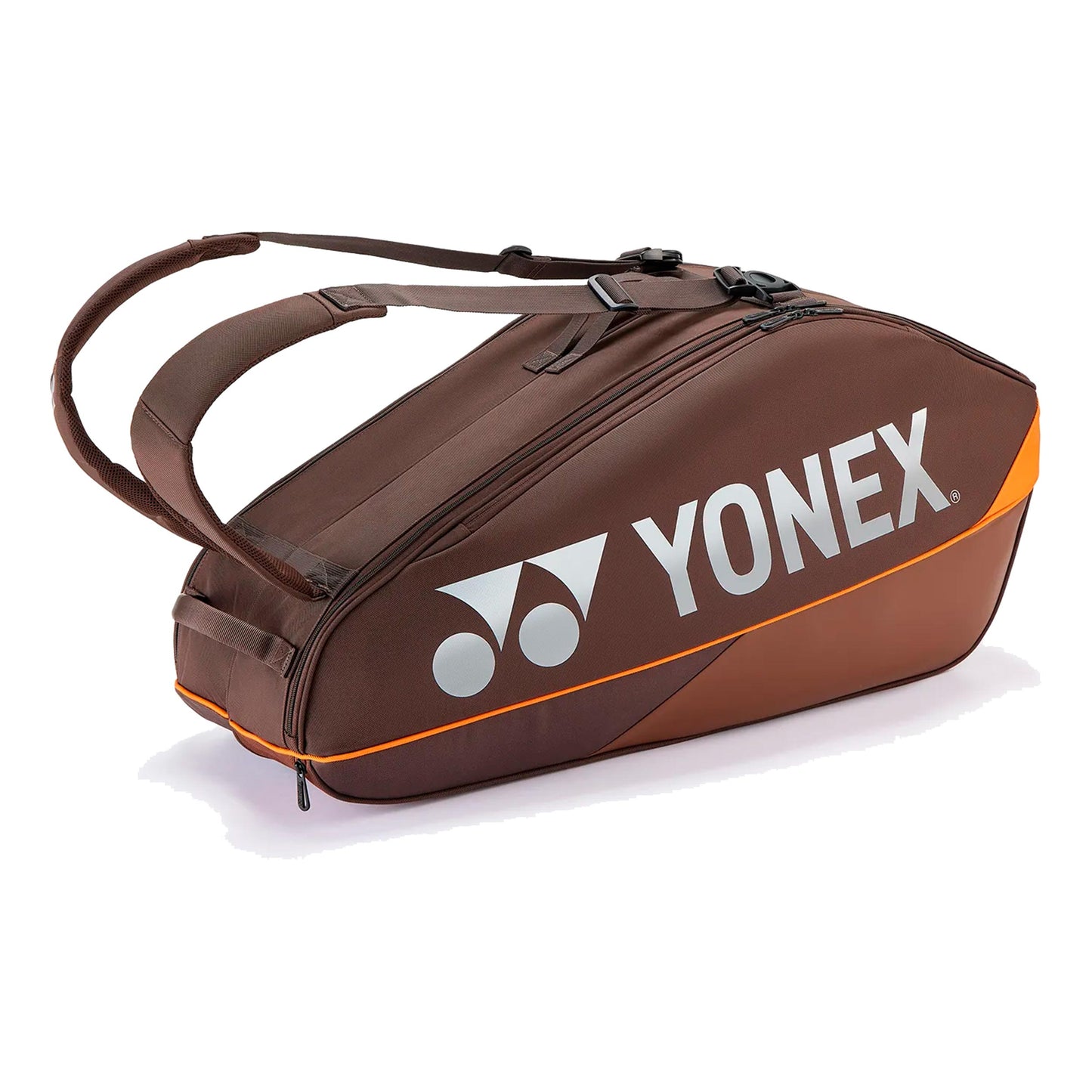 Yonex Pro Racquet Bag Espresso Brown Torba na rakiete 6s - brąz, pomarańczowy