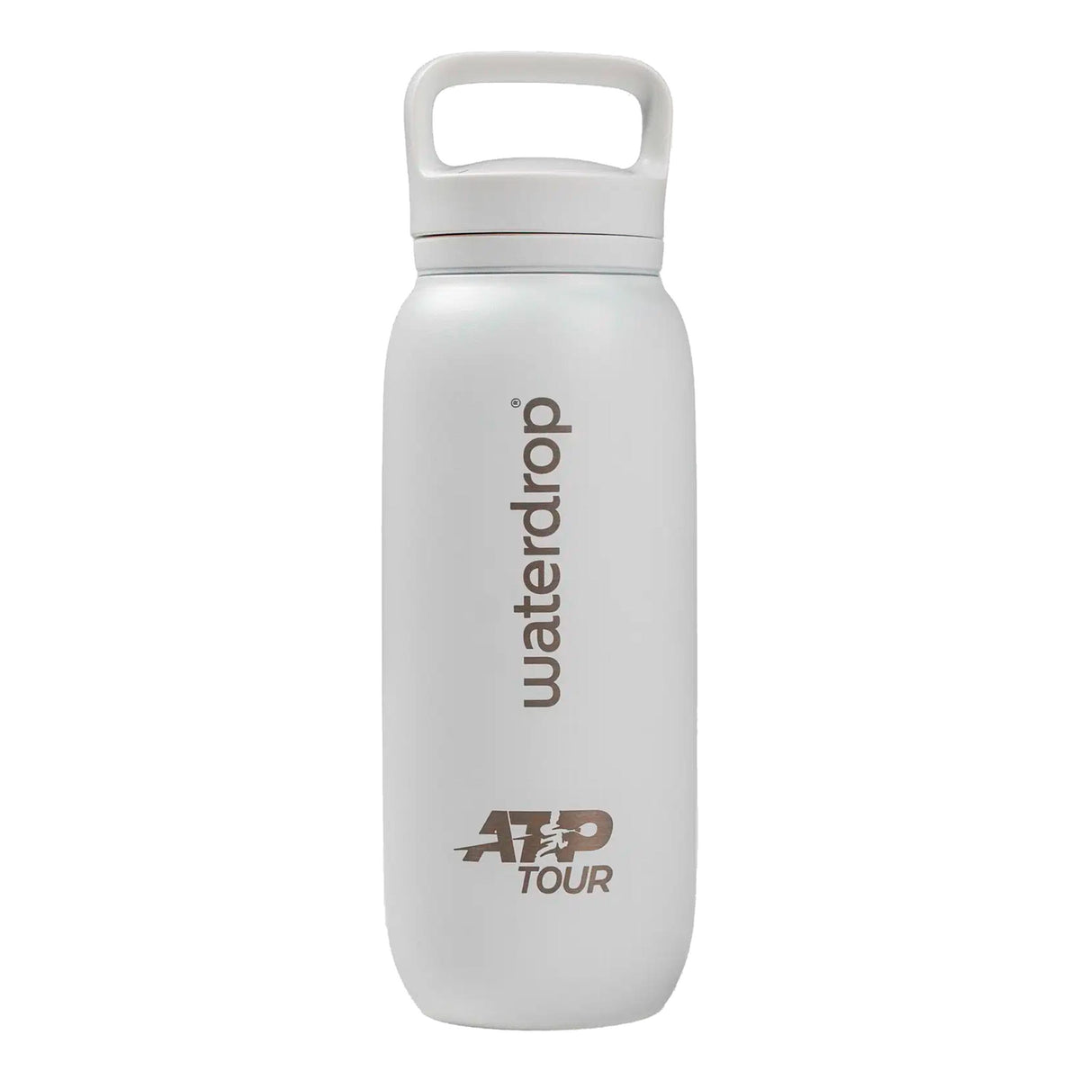 Dunlop Waterdrop Thermo Bottle 600ml Butelka do picia - biały, srebrny